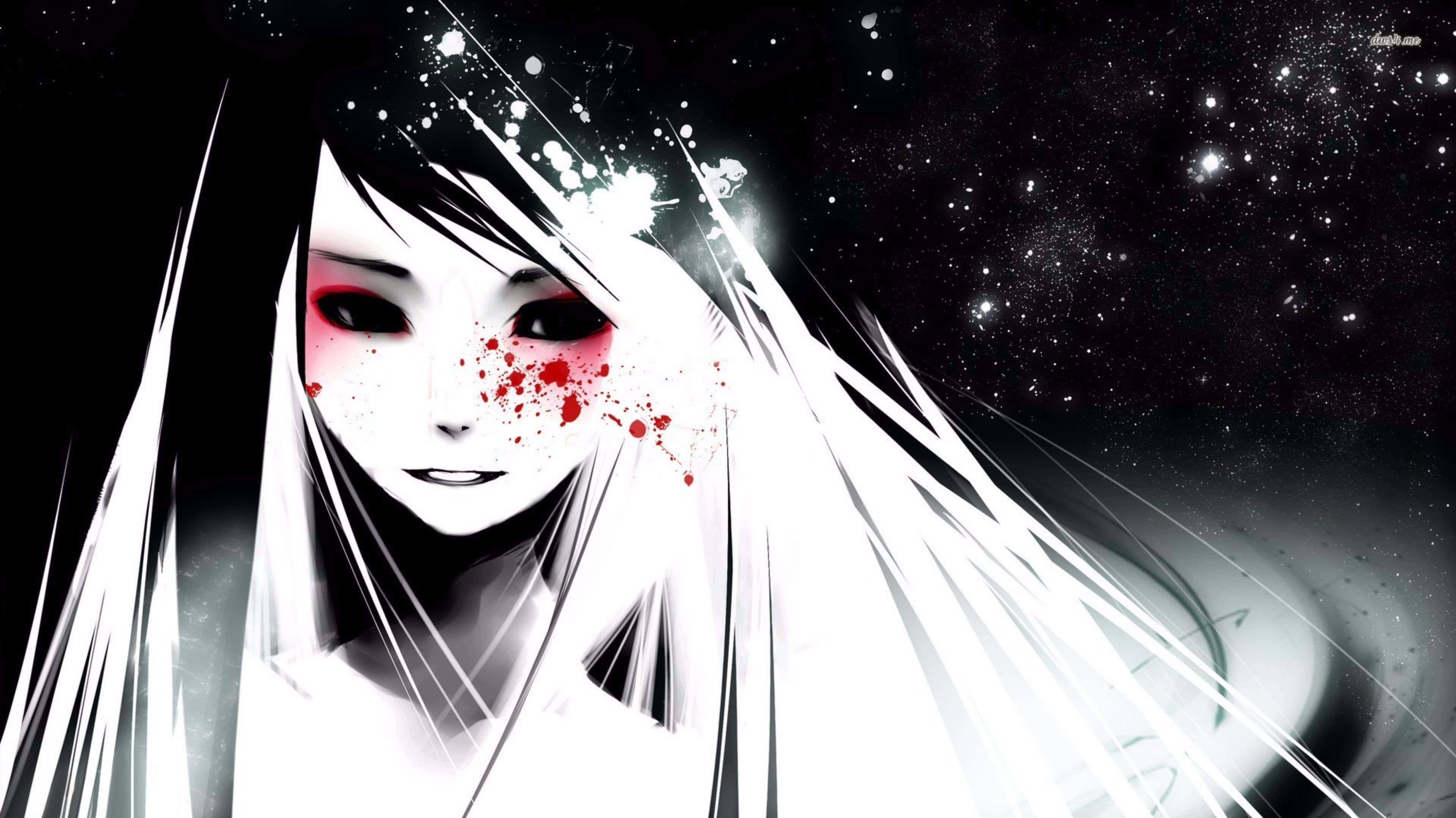 Anime 4K agtergrond Muurpapier