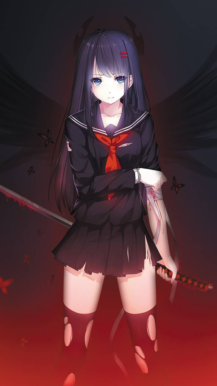 Anime Duiwel Kisara Tendo Muurpapier