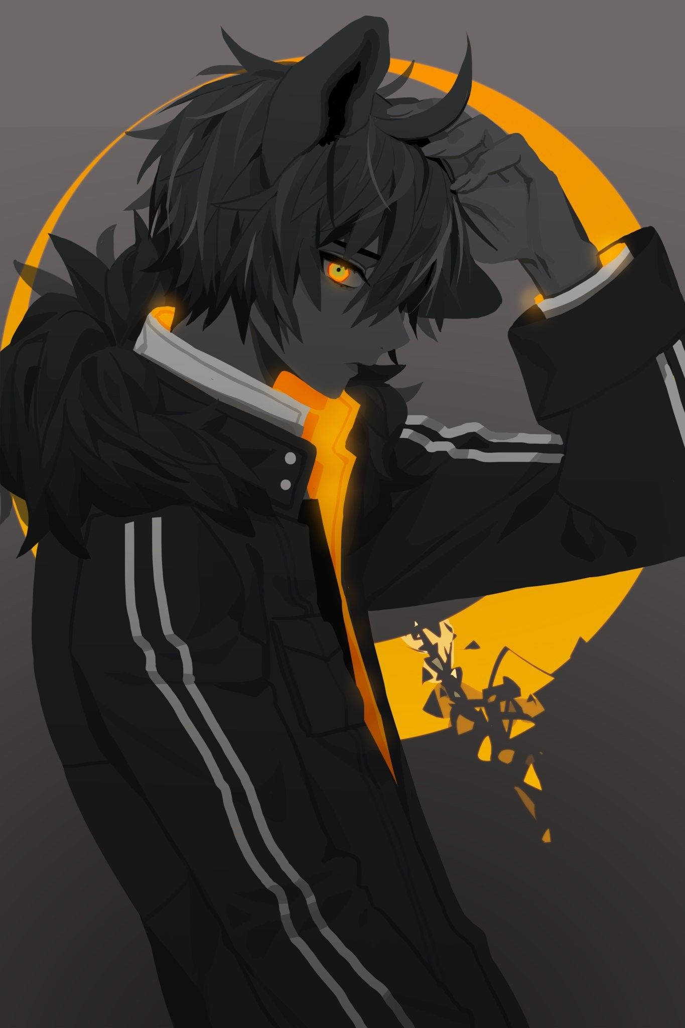 Anime Duiwelskater Seun Muurpapier