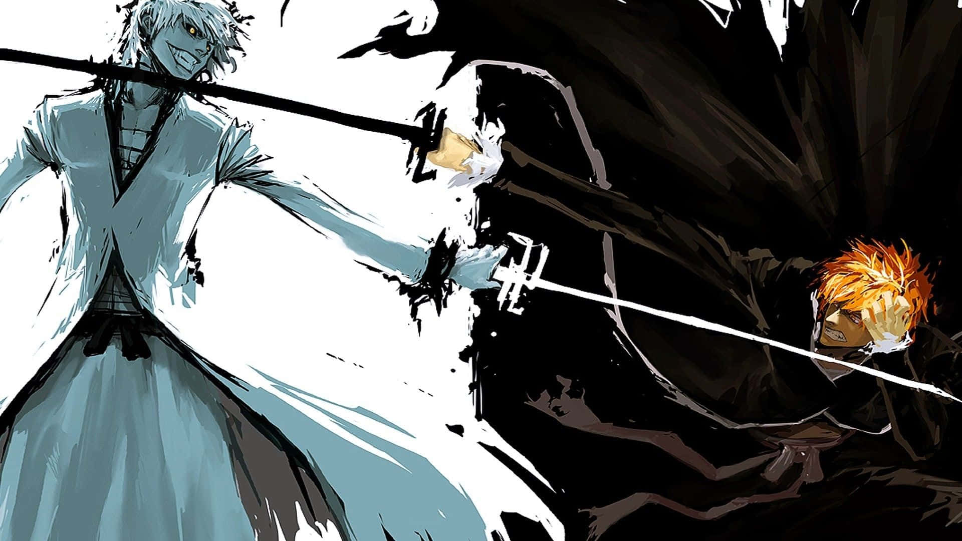 Anime Geveg - Oorlog van Epiese Proporties Muurpapier