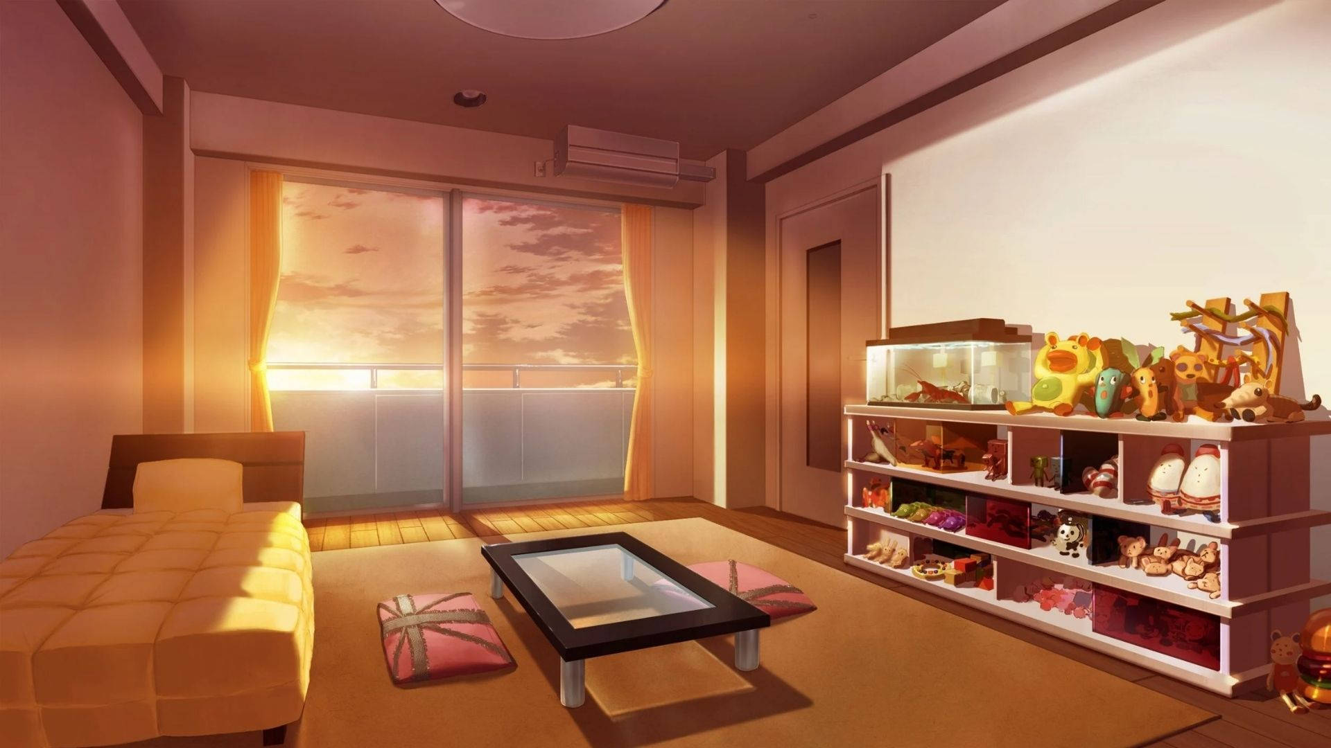 Anime Kamer teen Sonderondergang Muurpapier