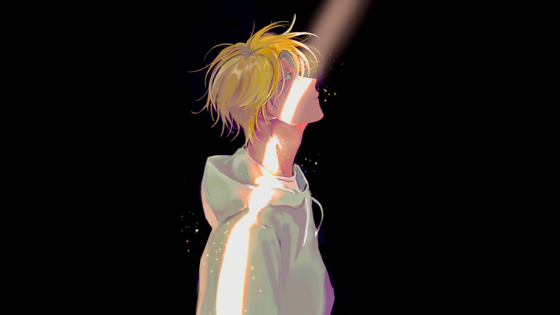 Anime Karakters Banana Fish Muurpapier
