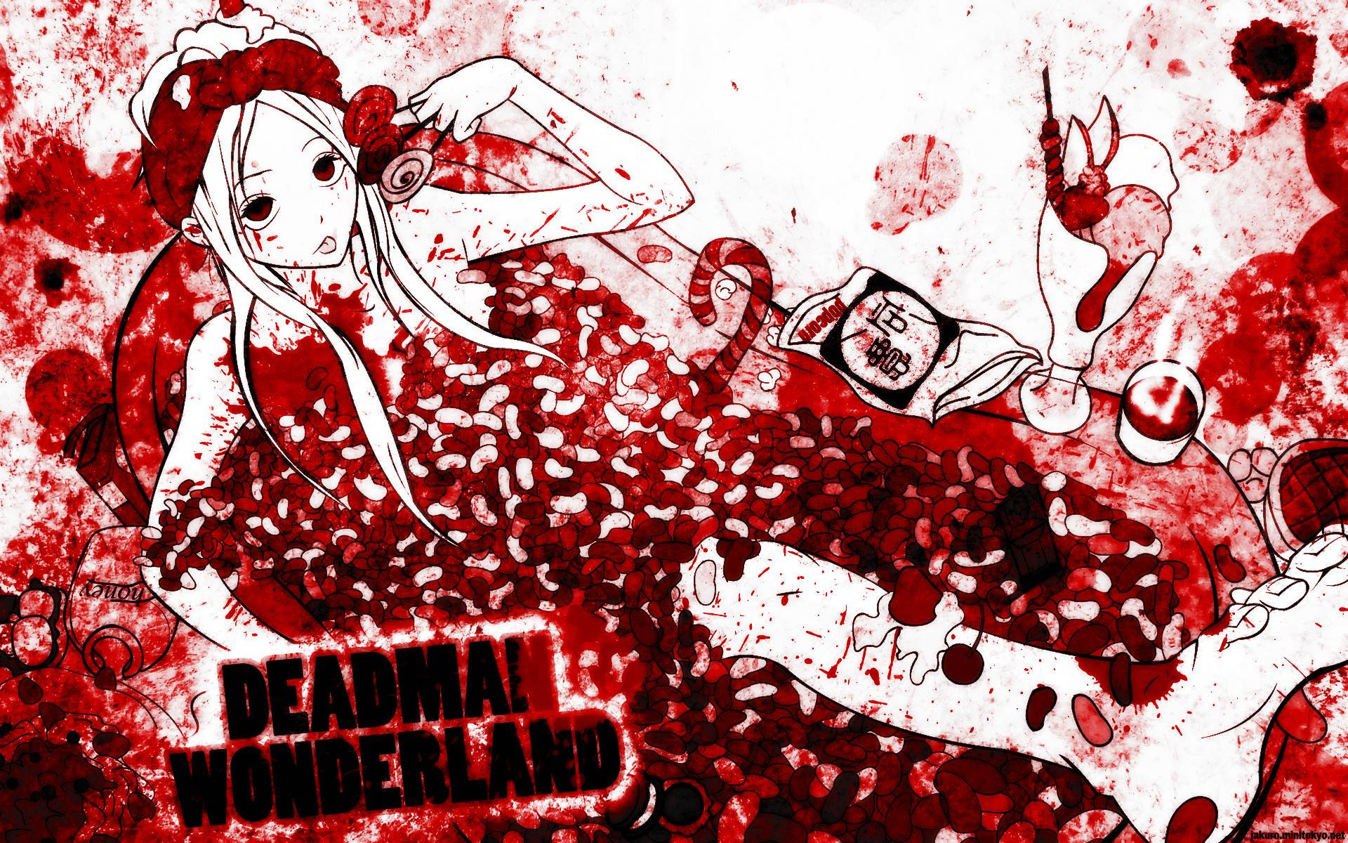 Anime Karakters Deadman Wonderland Muurpapier