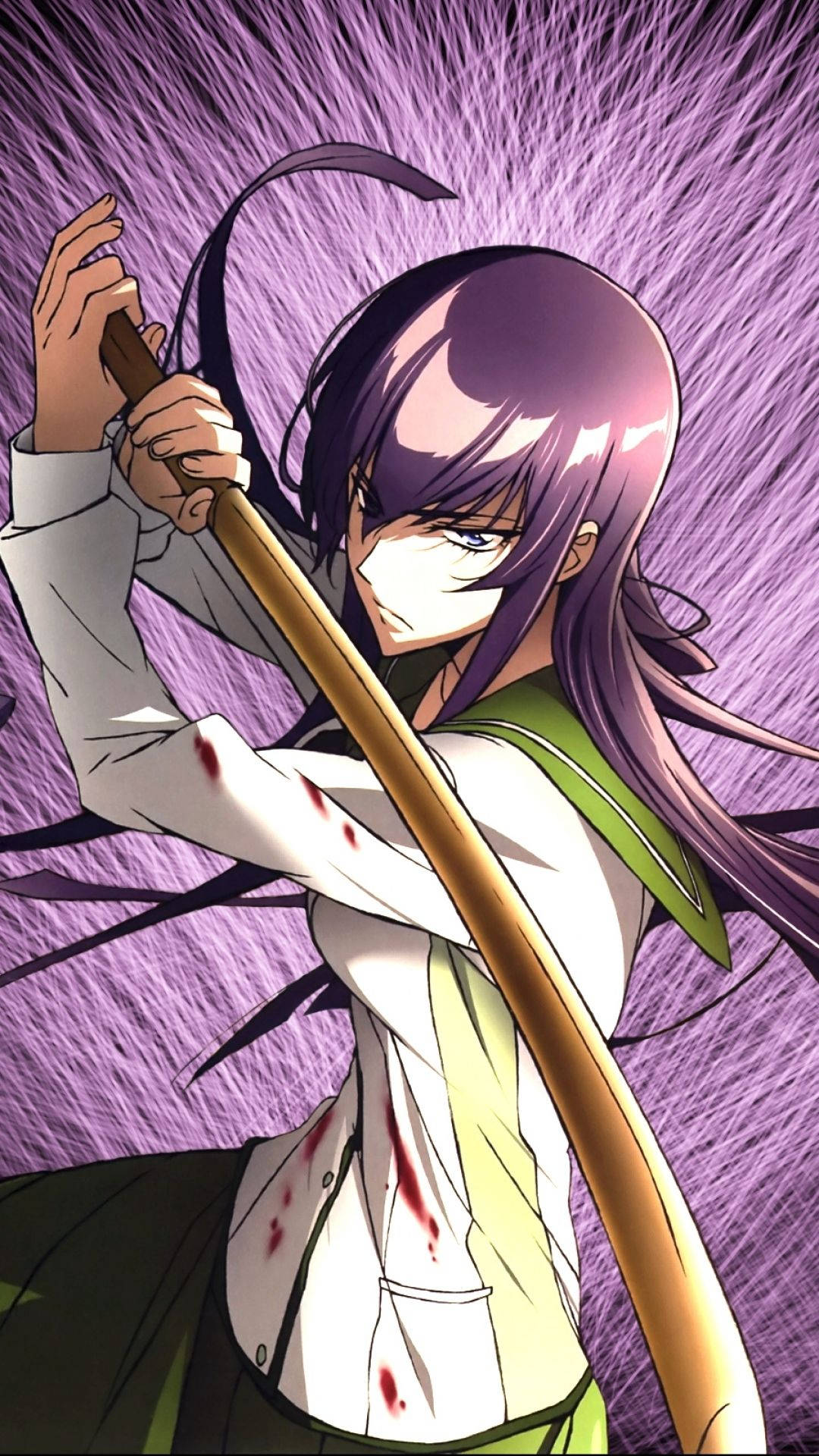 Anime Karakters Highschool Of The Dead Muurpapier