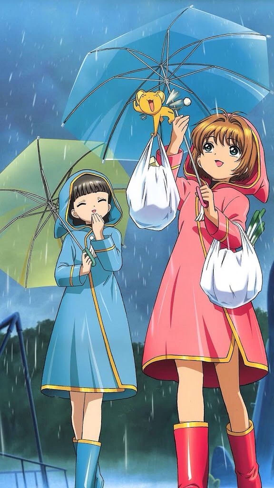 Anime Kinders Cardcaptor Sakura Muurpapier
