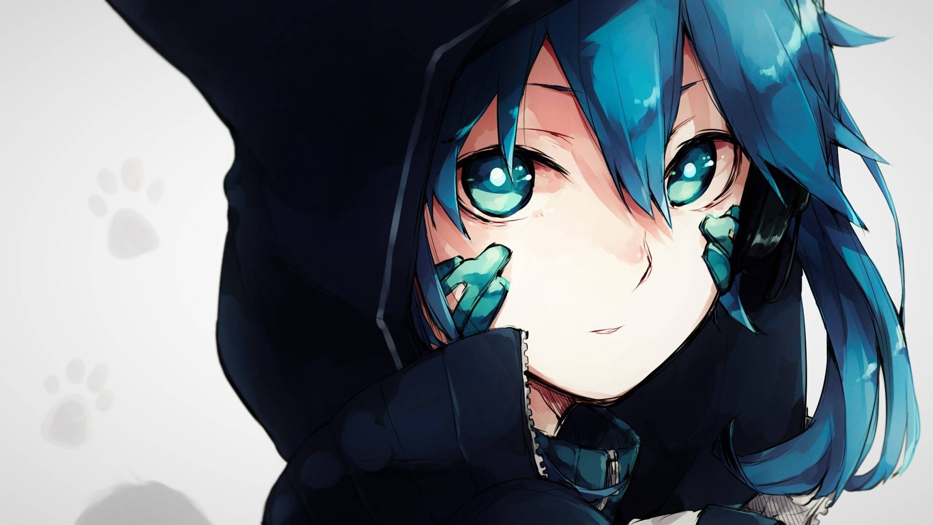 Anime Meisie Hoodie Takane Enomoto Muurpapier
