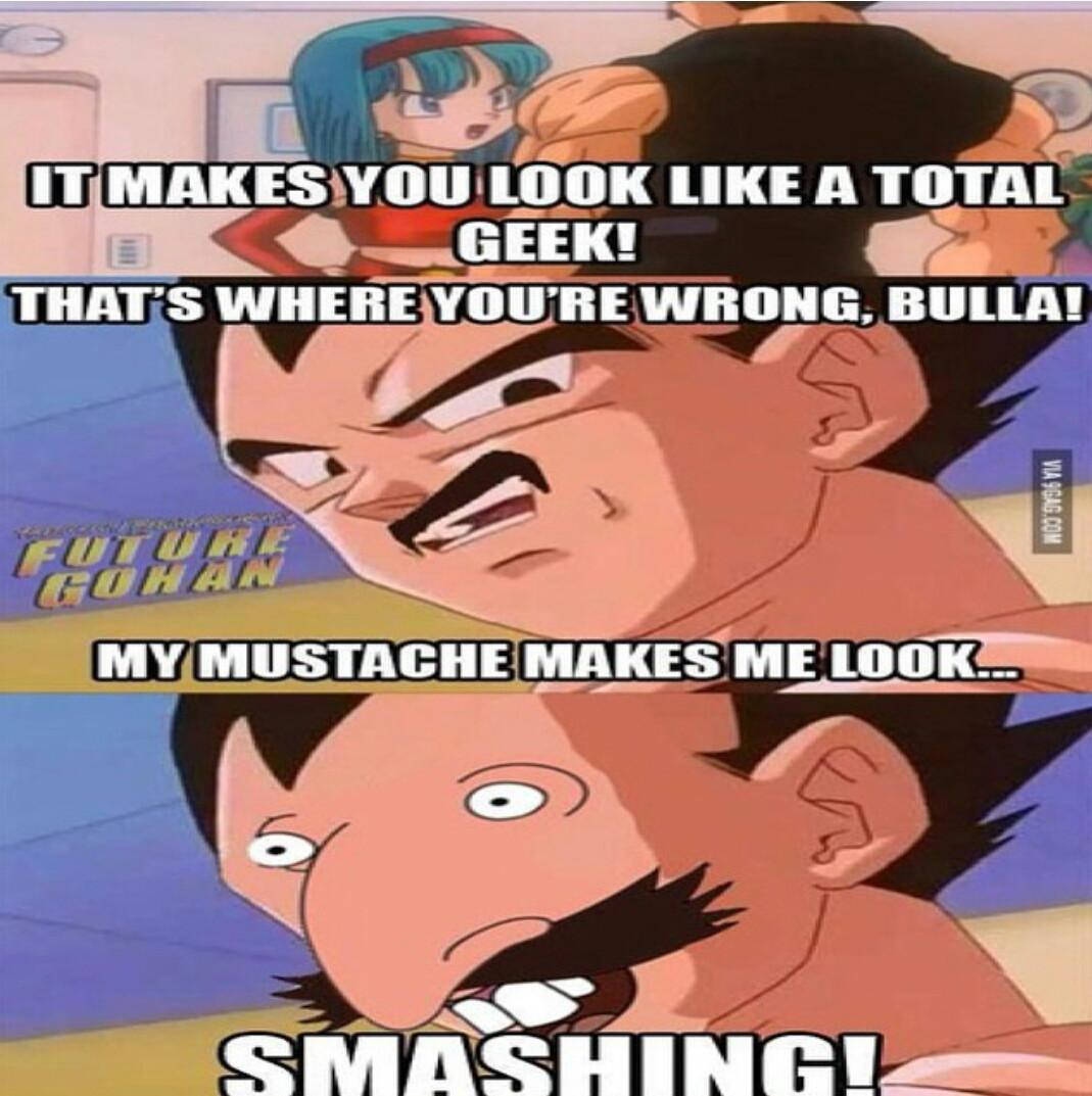 Anime Meme PFP wat Dragon Ball Slaan Muurpapier