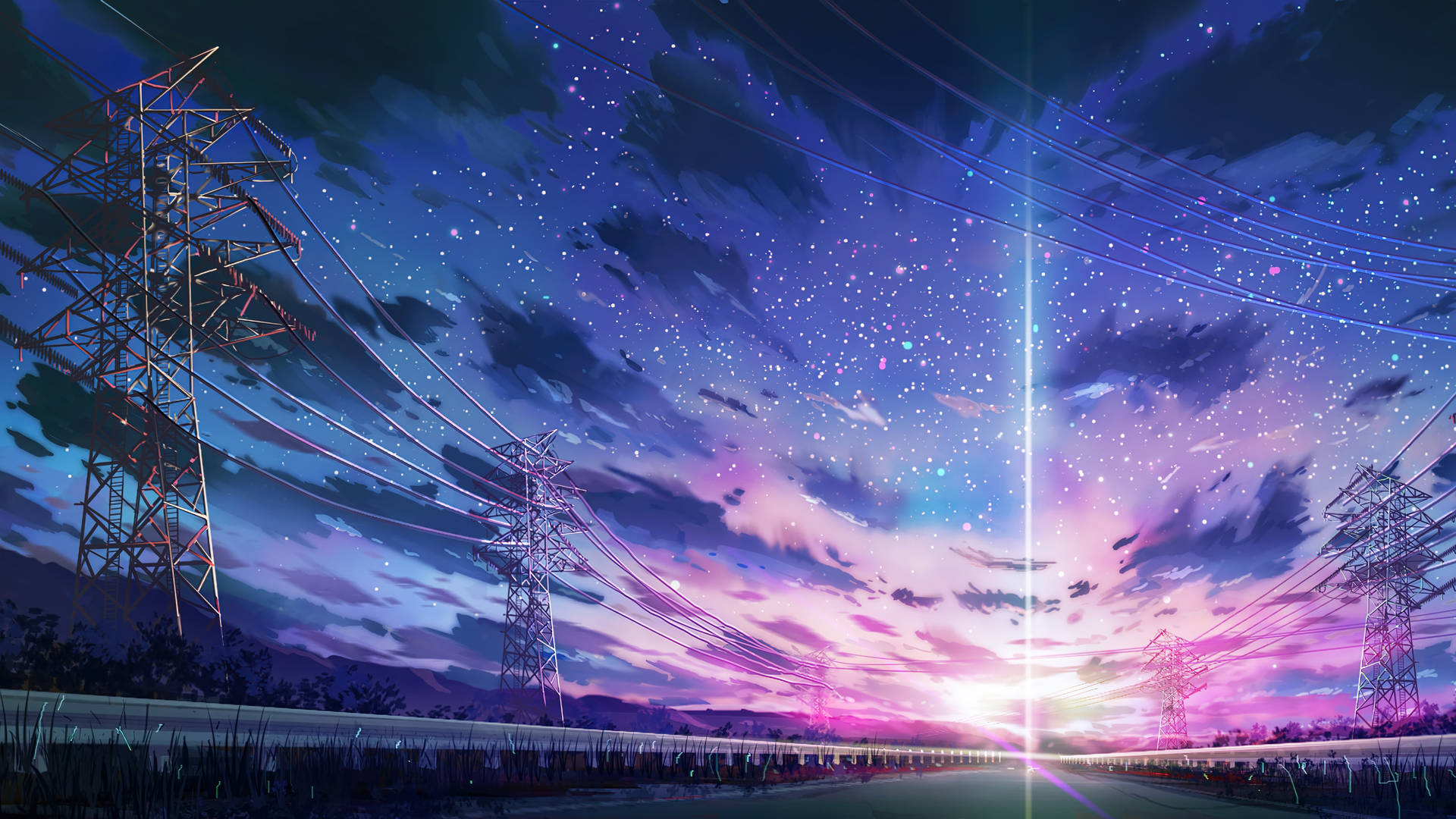Anime Natuur 4k — 4K anime GIF Muurpapier