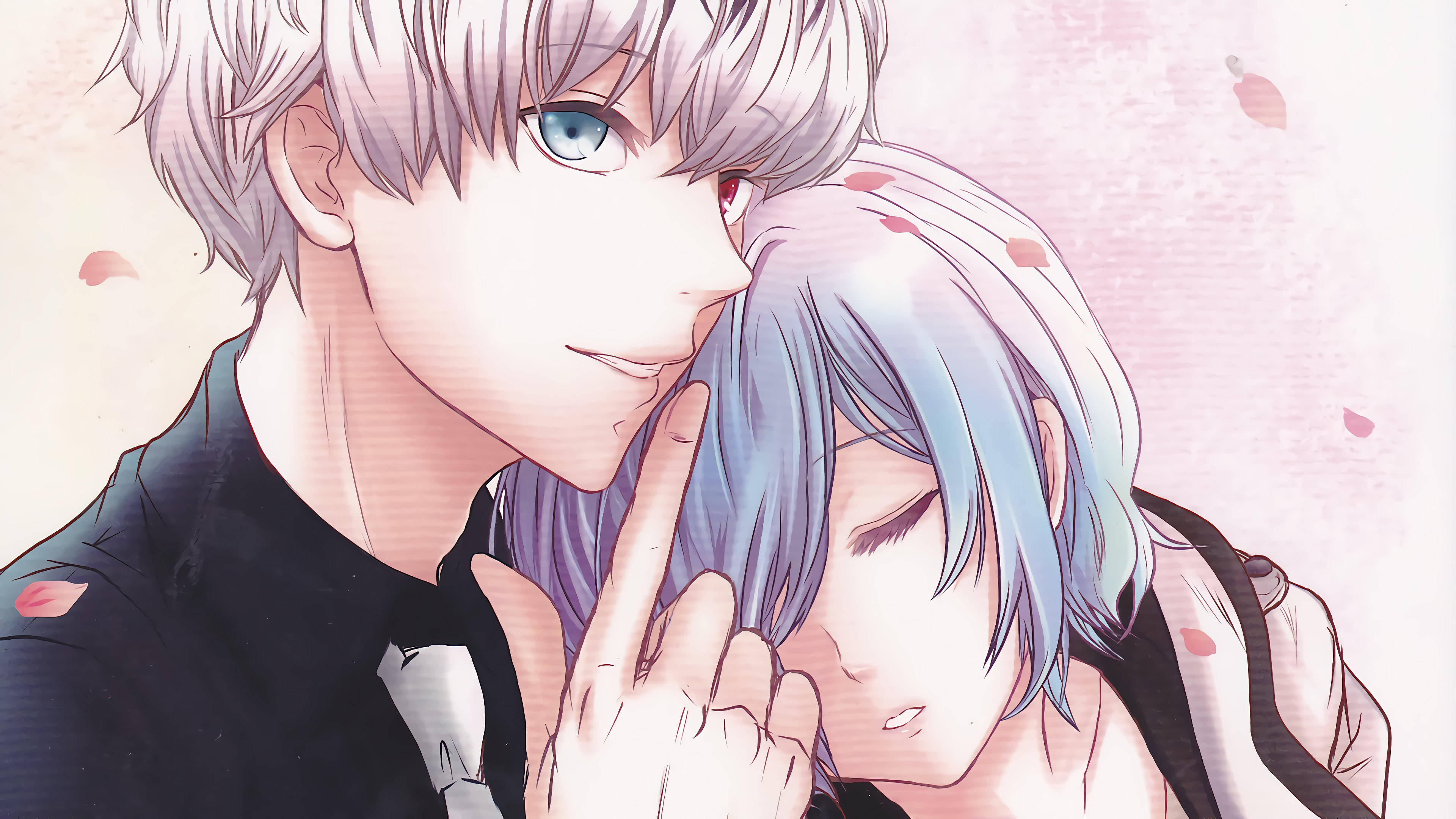 Anime Paartjie Tokyo Ghoul Muurpapier