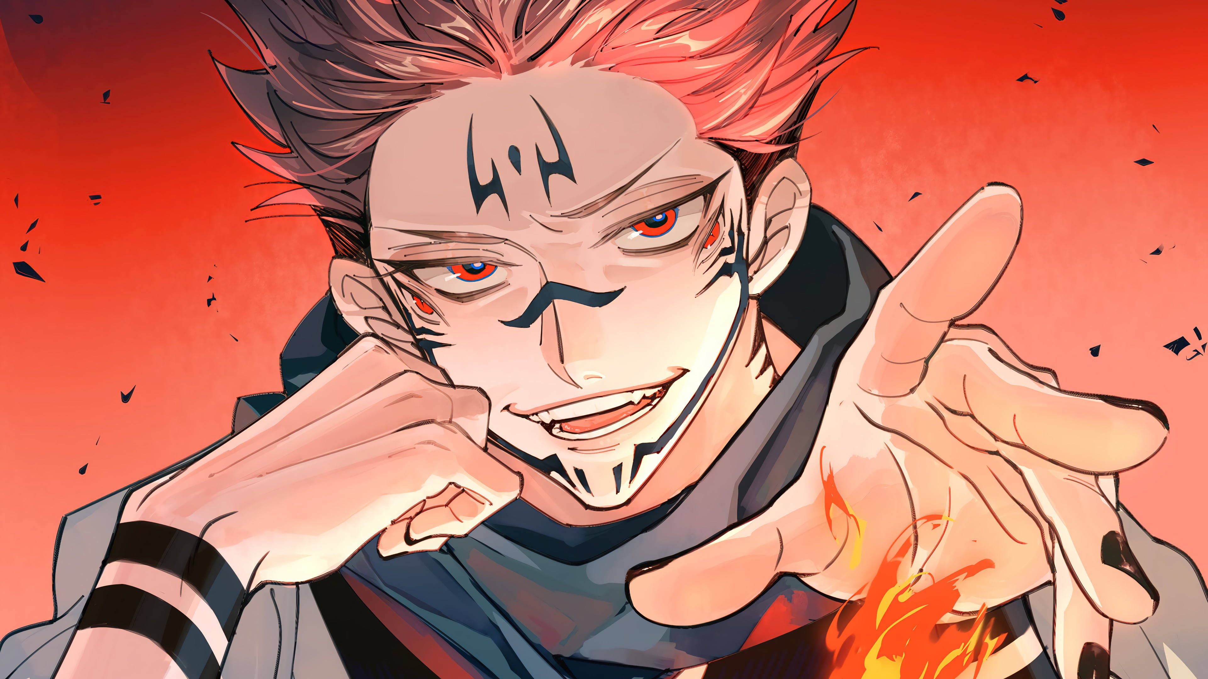 Anime Seuns Oulik Sukuna Muurpapier