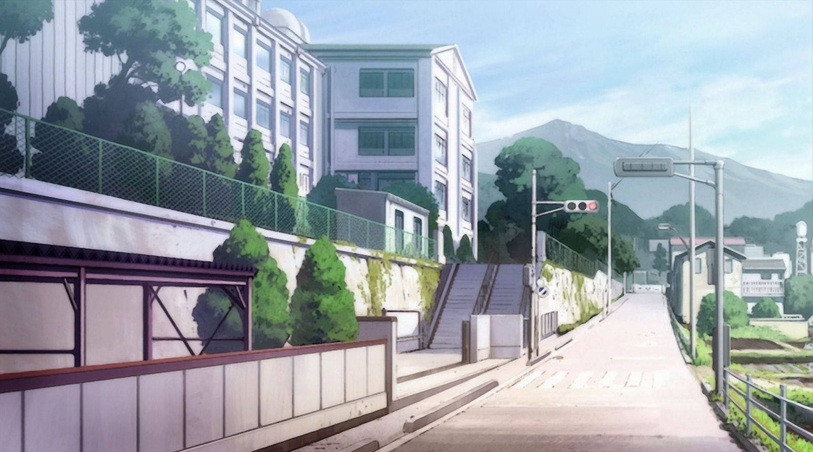 Anime Skooltoneel Saki Kiyosumi Hoërskool Muurpapier