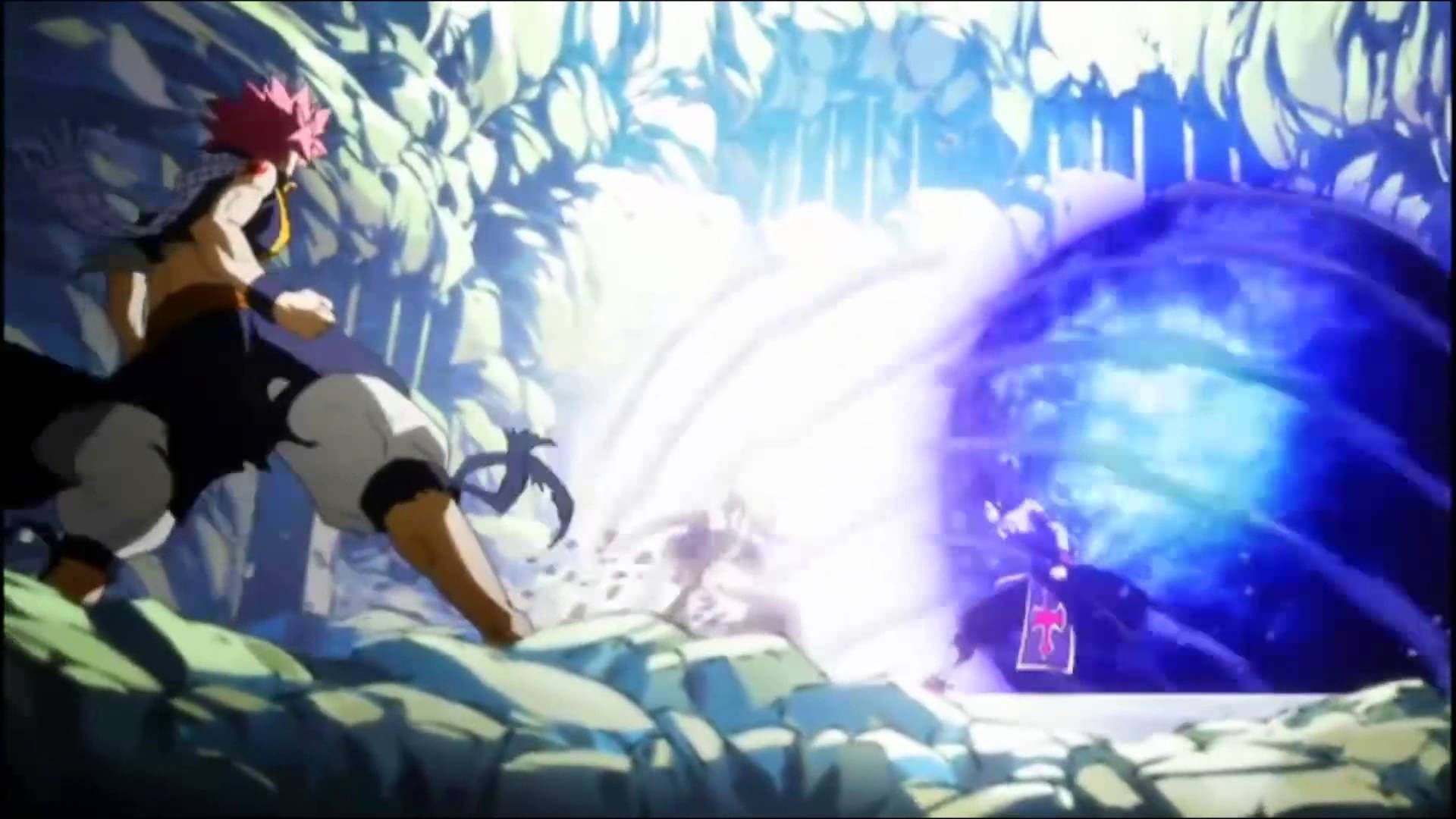 Anime Vektor Strydende Natsu Muurpapier