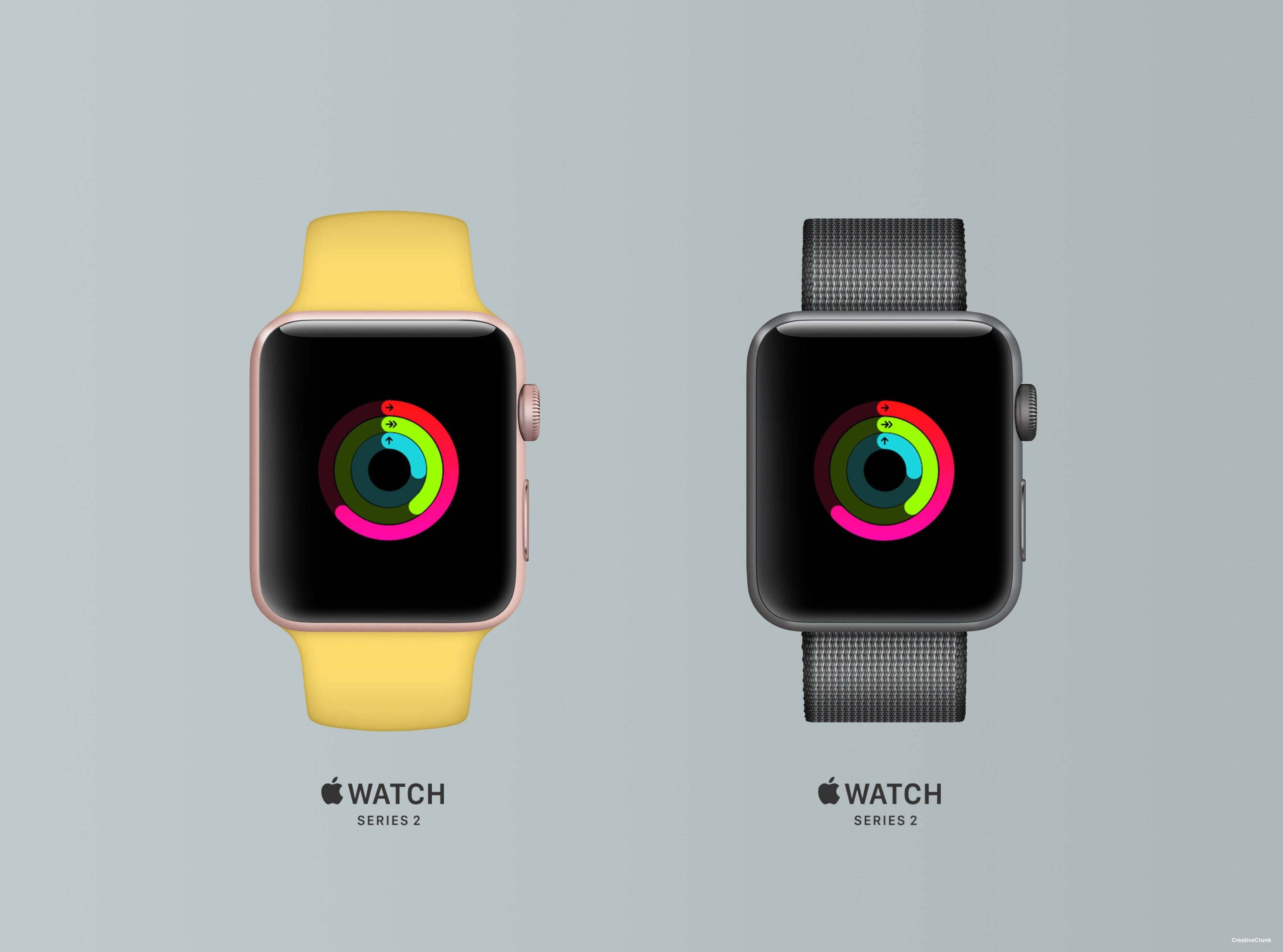 Apple Watch Reeks Twee Muurpapier