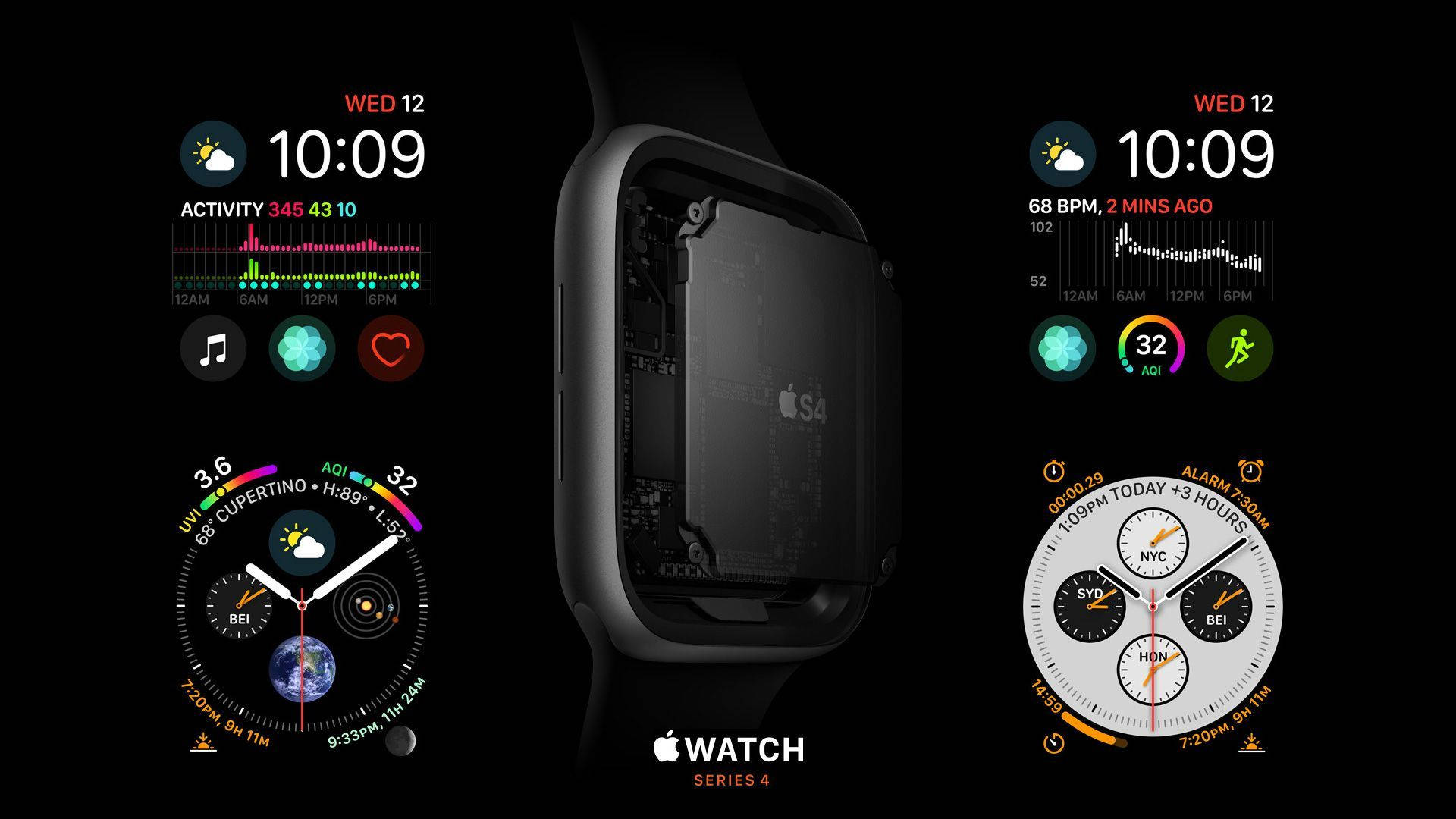 Apple Watch Reeks Vier Spesifikasies Muurpapier