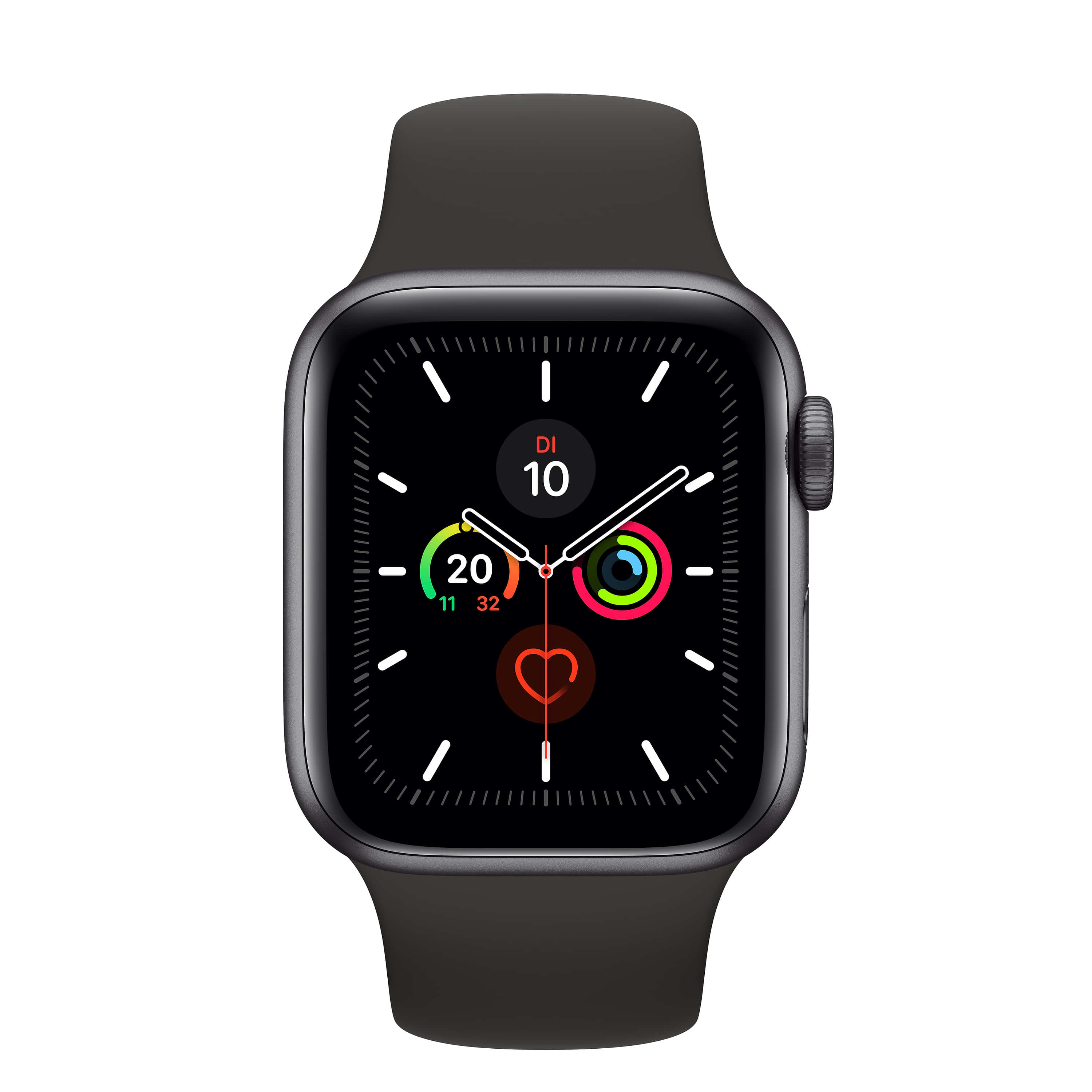 Apple Watch Series 5 - swart Muurpapier