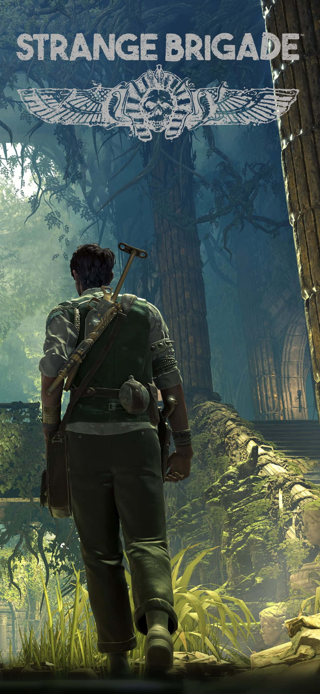 Archimedes de Quinc iPhone X Strange Brigade Agtergrond Muurpapier