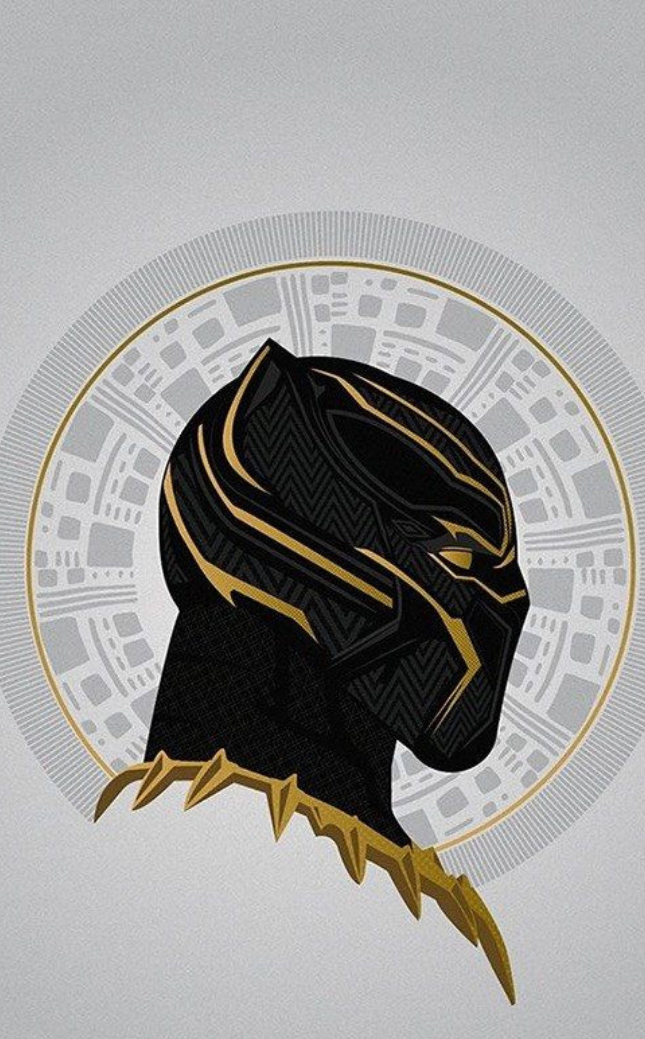 Artistieke Killmonger Muurpapier