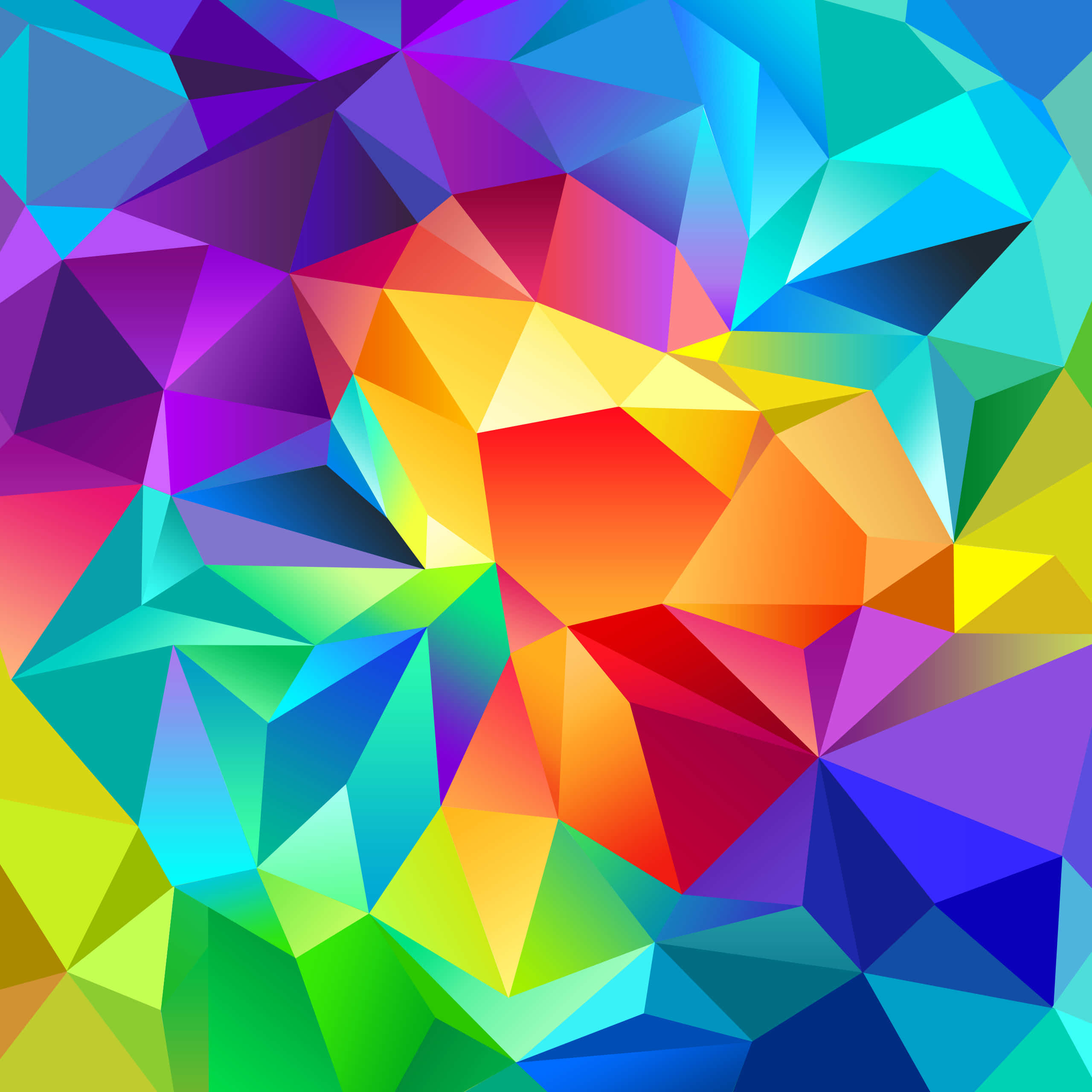 Asemrowende Galaxy Tab-agtergrond Muurpapier
