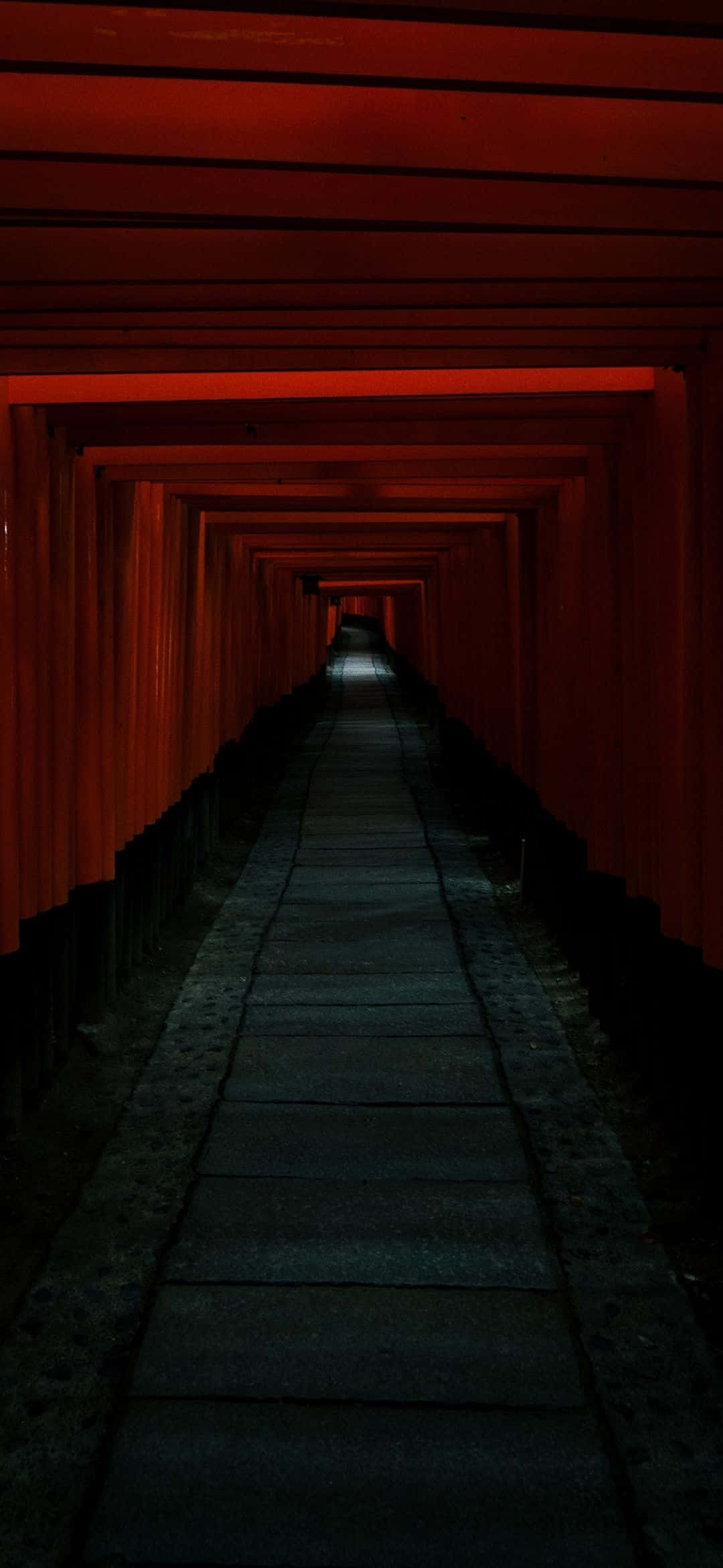 Asemrowende Naghemel in Tokio, Japan Muurpapier