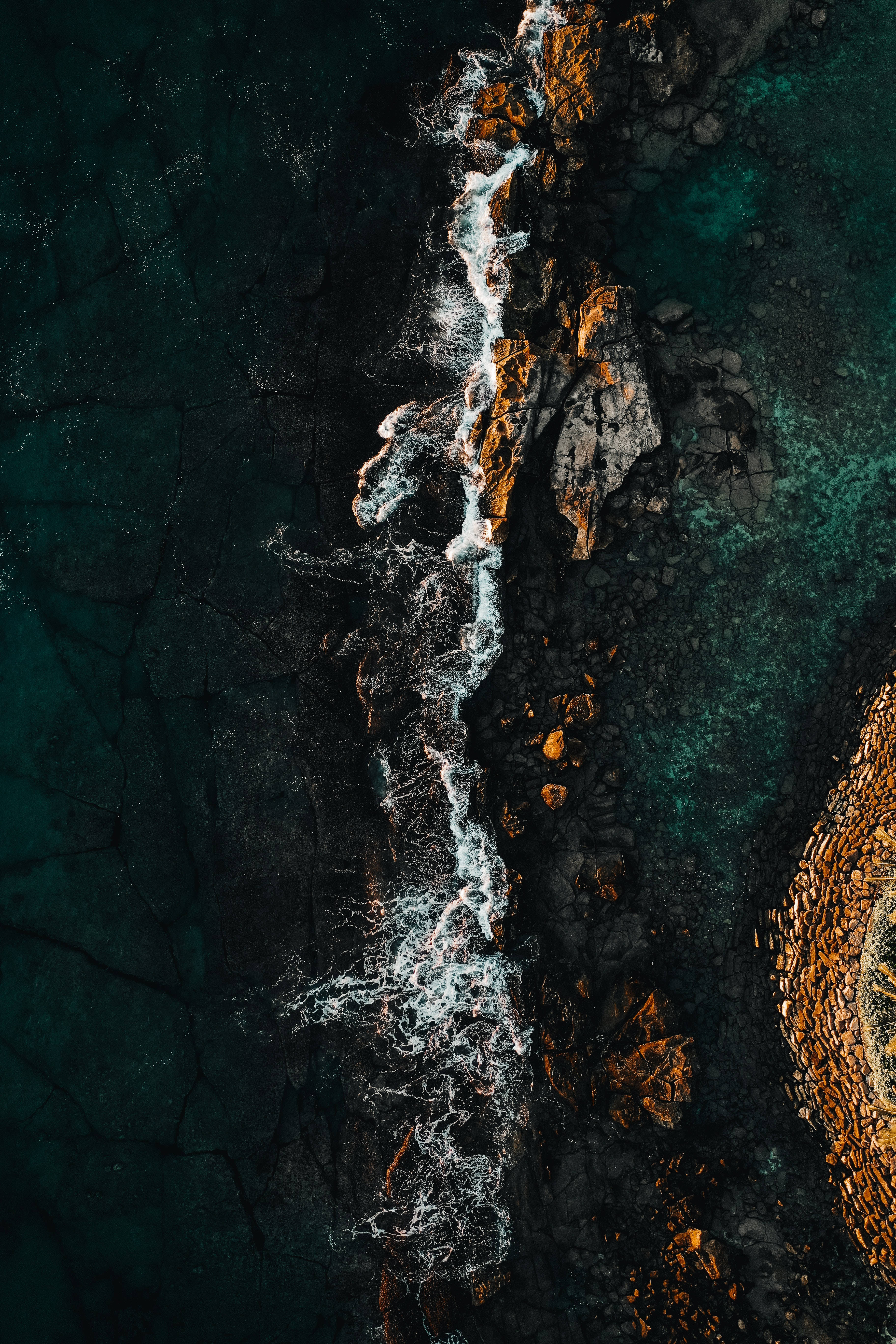Asemrowende Oahu-dromskoot in 4K Ultra HD vir Foonagtergrond Muurpapier