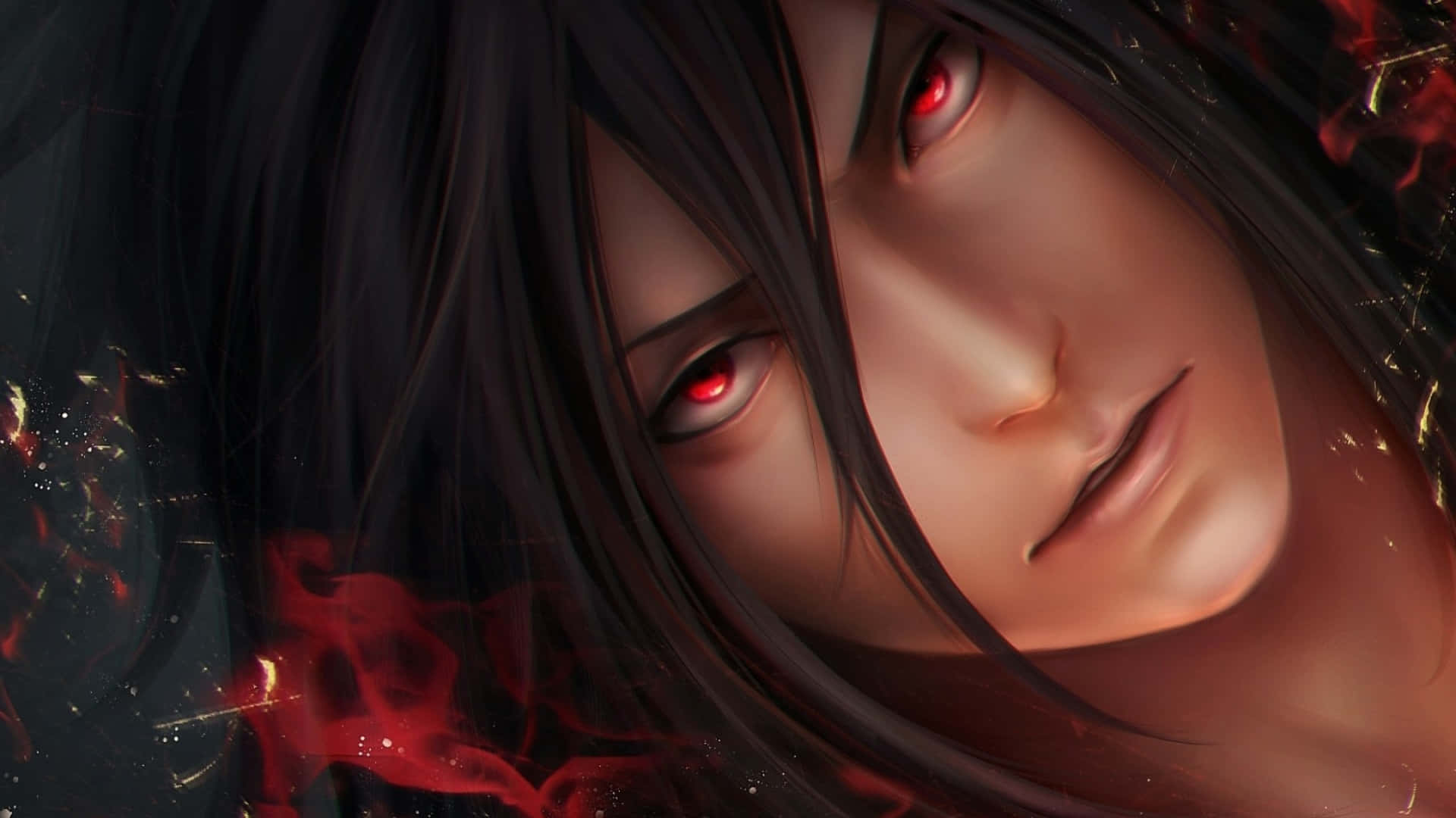 Asemrowende uitbeelding van Naruto Shippuden Dapperheid Muurpapier