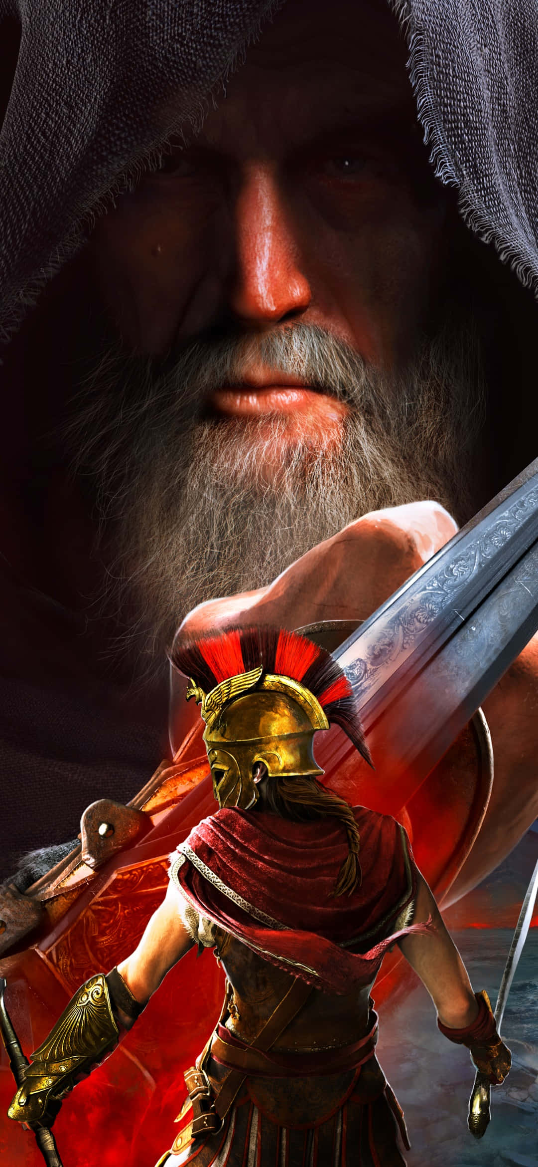Assassin's Creed Odyssey-agtergrond & Darius Muurpapier