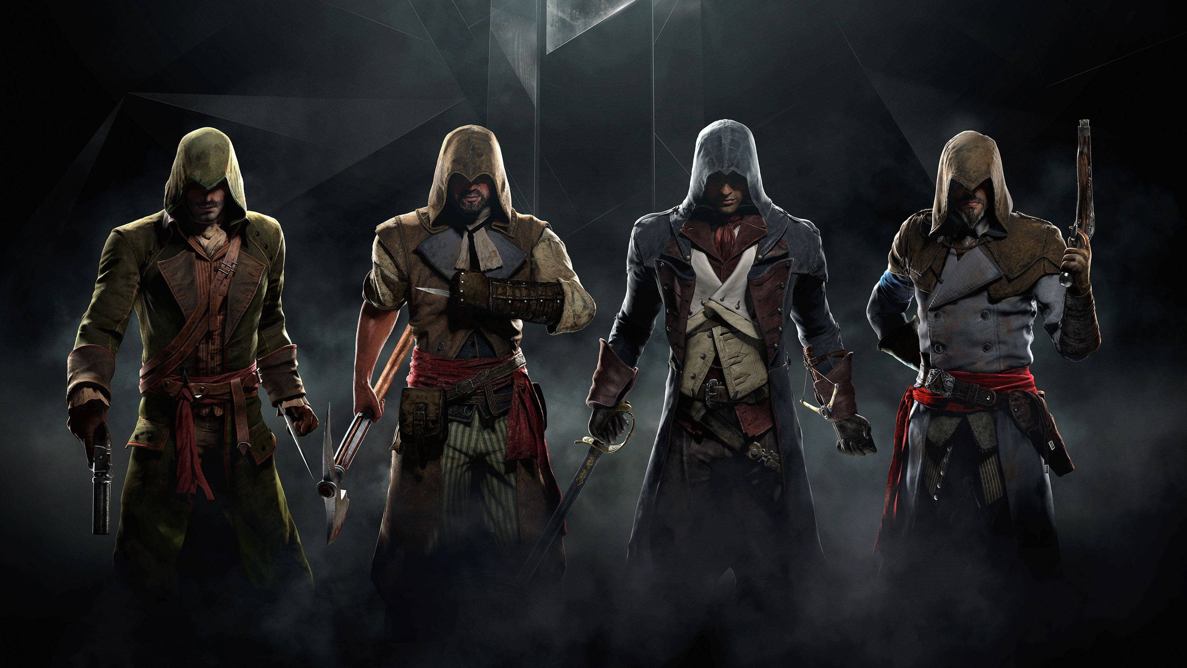 Assassins Creed 8K Speletjies Muurpapier