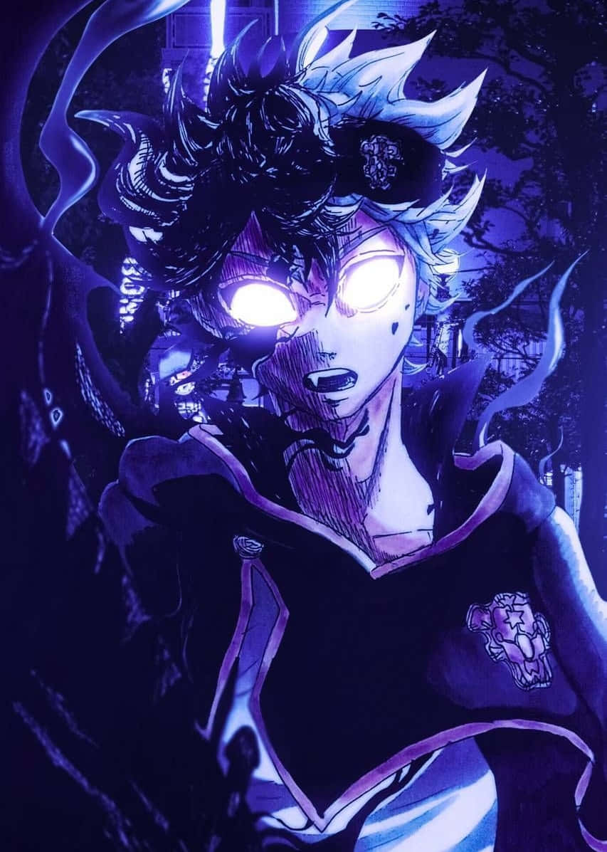 Asta Black Clover 4K Demon Liebe Oorgang Muurpapier