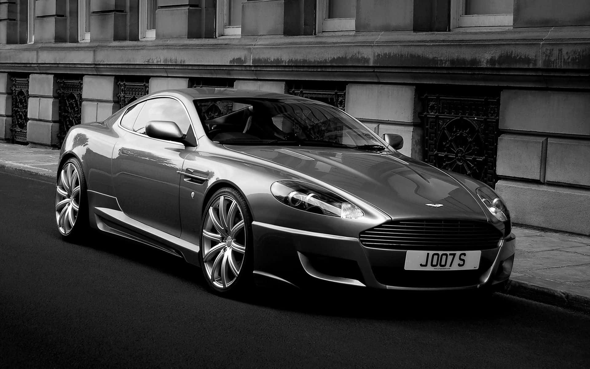 Aston Martin DB9 Luukse Sportmotor Muurpapier