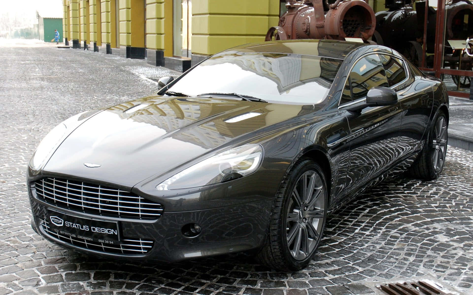 Aston Martin Rapide S - Pragtige werkverrigting en styl Muurpapier