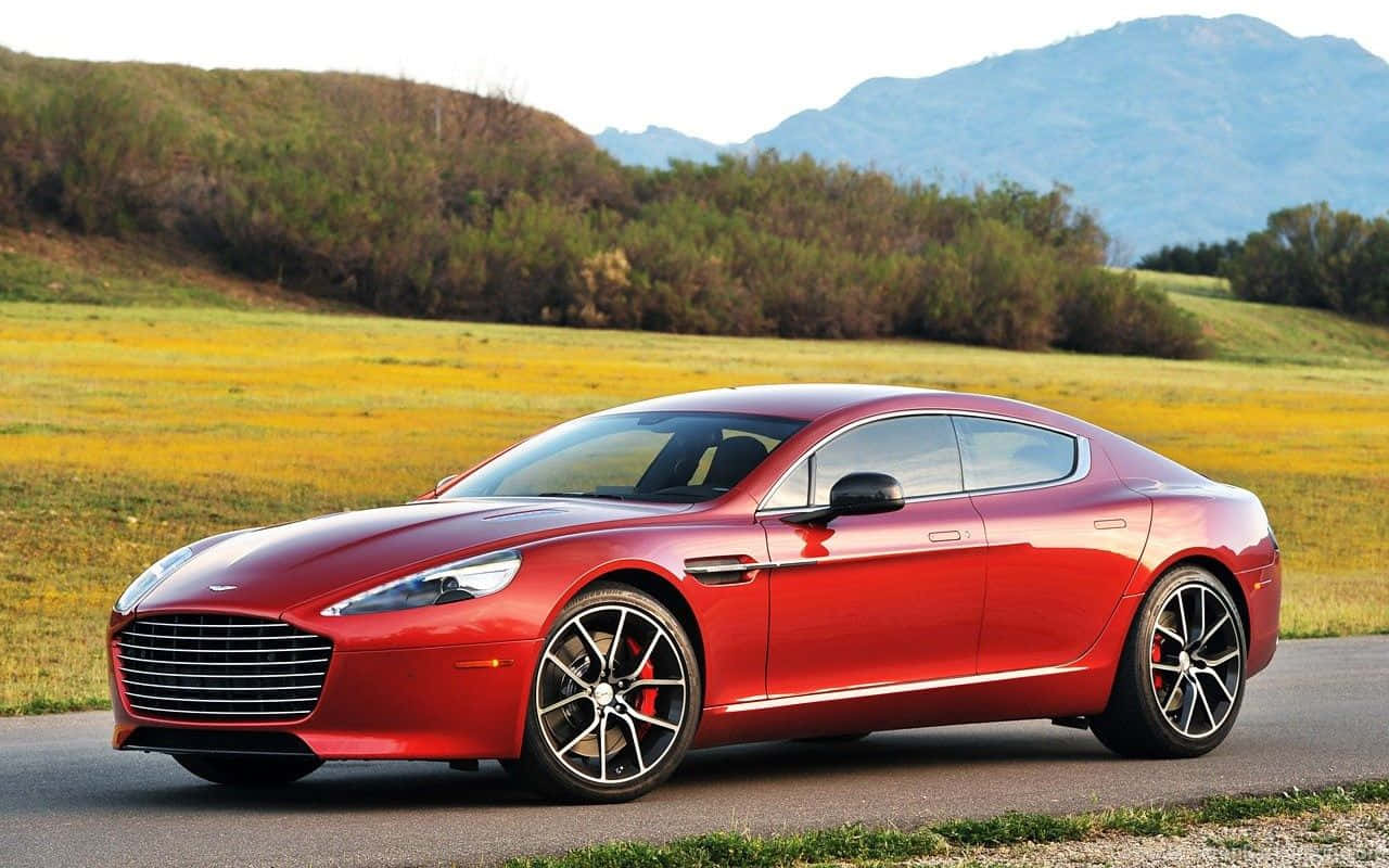 Aston Martin Rapide S: Skoon luukse en werkverrigting Muurpapier