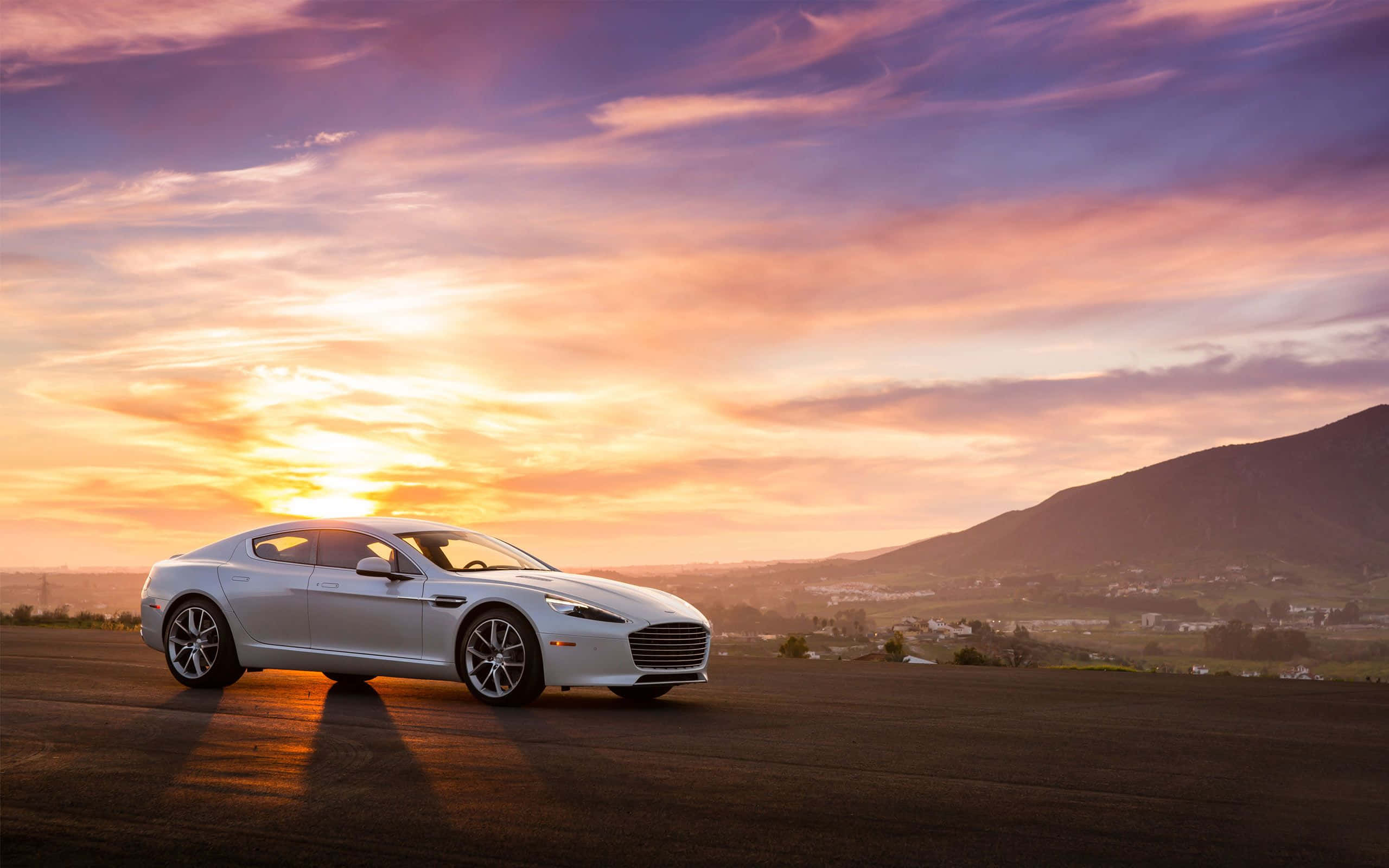 Aston Martin Rapide S Luukse Sportmotor Muurpapier