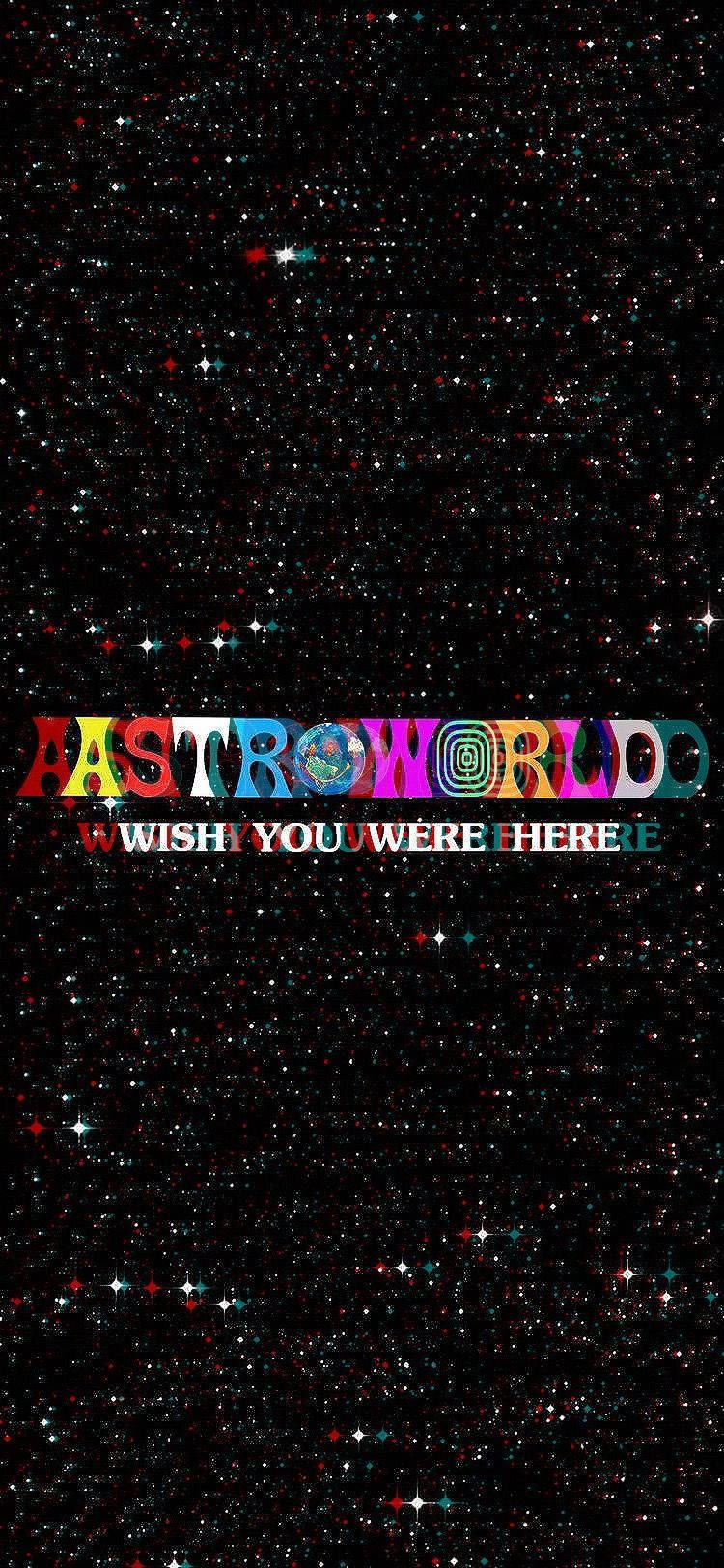 Astroworld iPhone Wish You Were Here Muurpapier