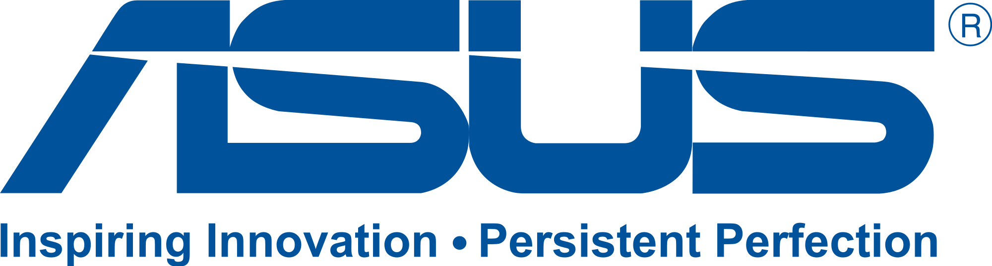 Asus Logo Inspirerende Innovasie Volgehoue Perfeksie Muurpapier