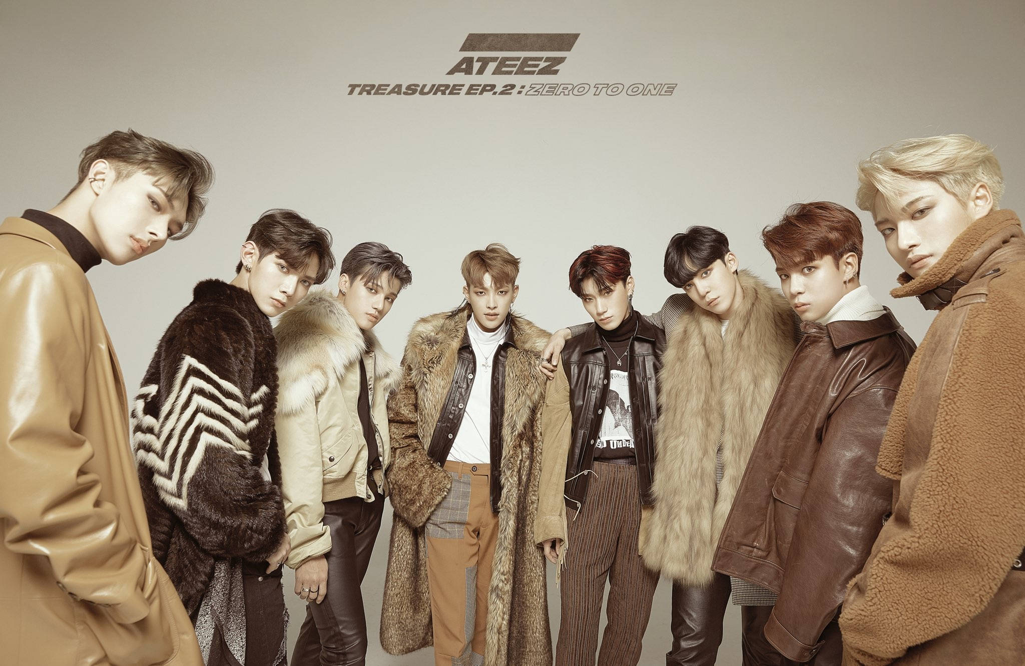 Ateez-albumomslag vir rekenaar Muurpapier