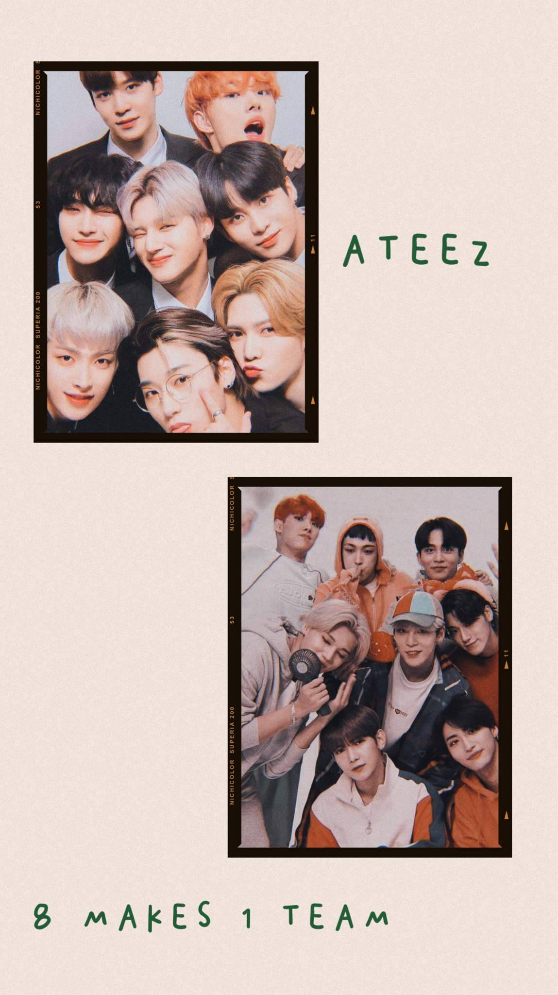 ATEEZ Fotos Muurpapier
