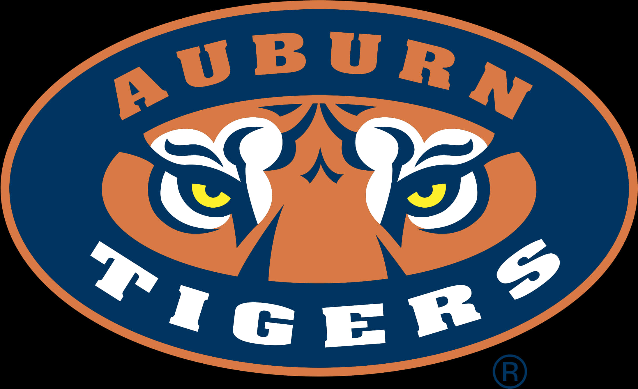 Auburn Tigers-logo Muurpapier