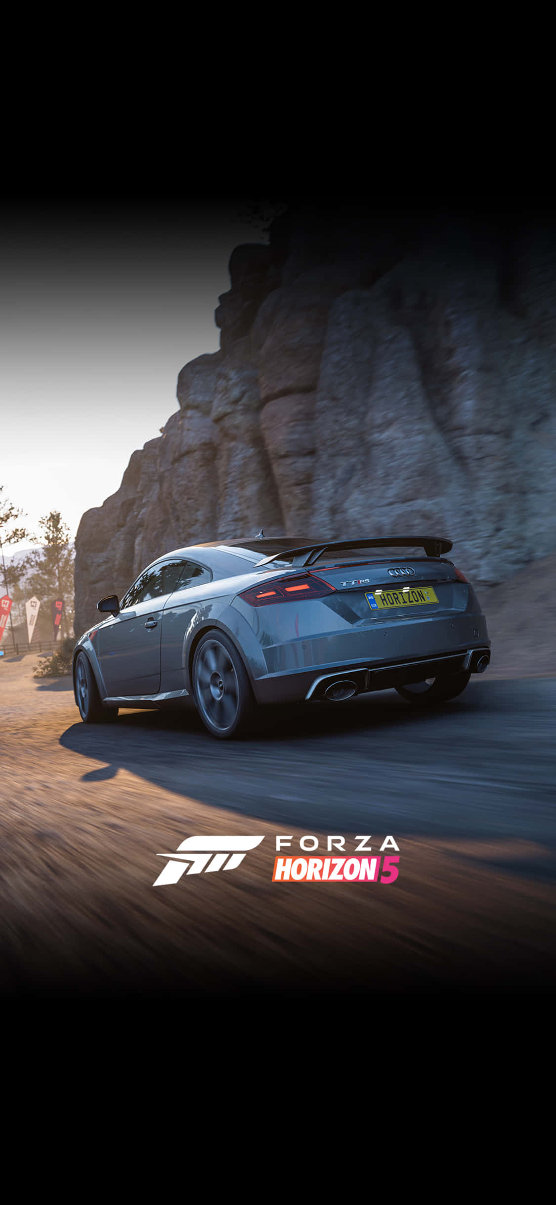 Audi TT iPhone X Forza Motorsport 7 Agtergrond Muurpapier