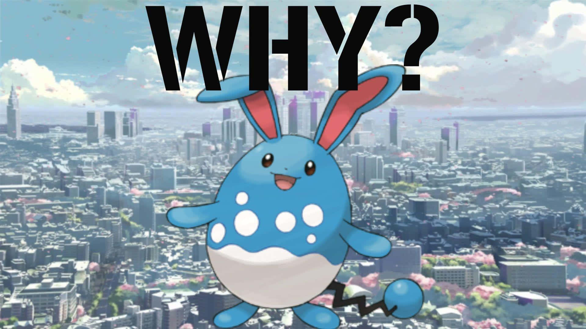 Azumarill Hoekom Muurpapier