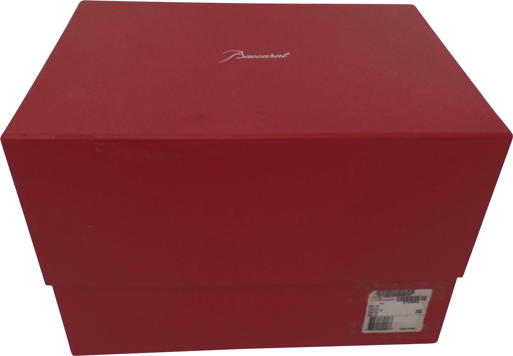 Baccarat Rooi Boks Verpakking Muurpapier