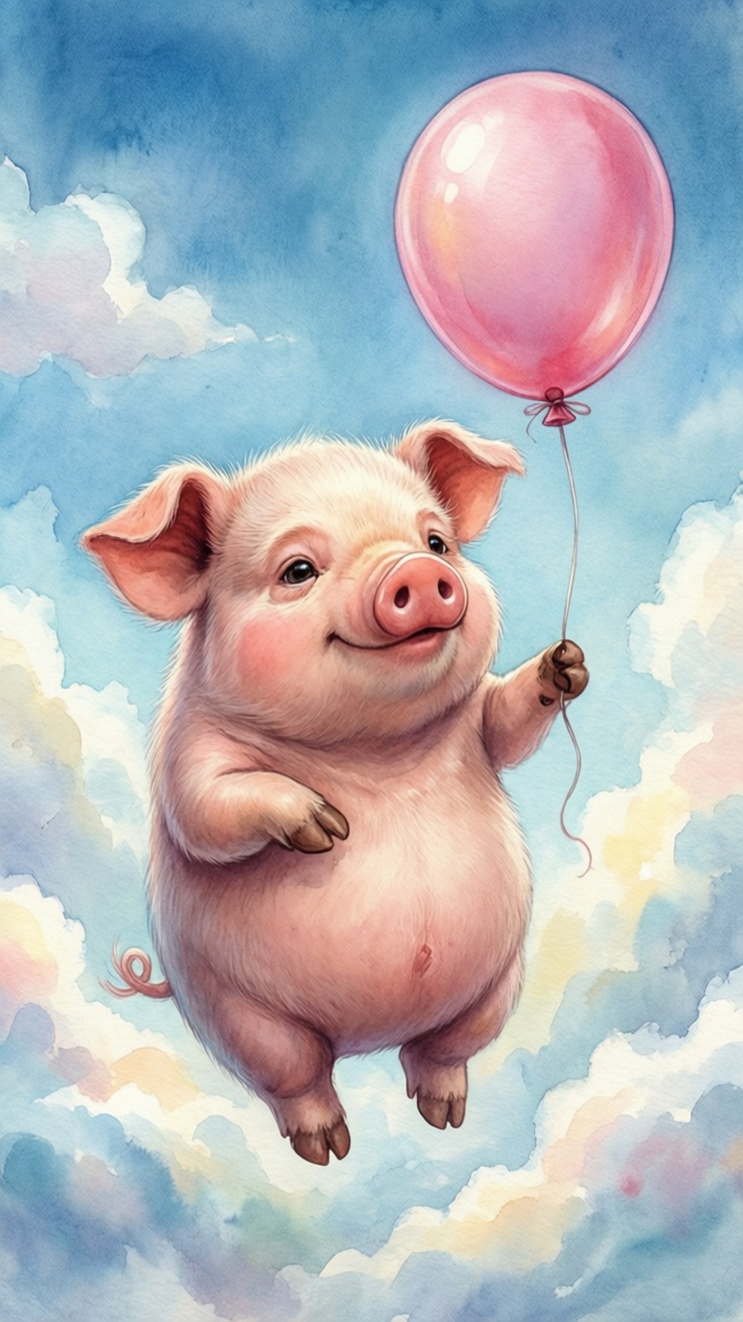Ballonvark Avontuur Muurpapier