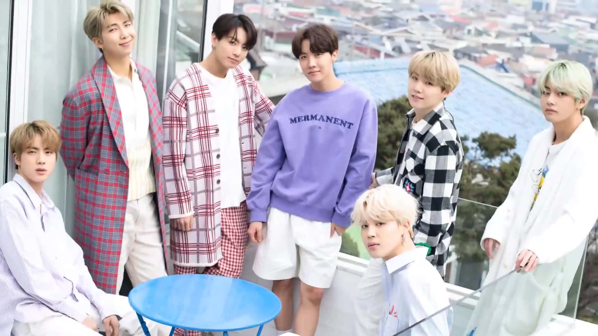 Bangtan Boys BTS Foto Muurpapier