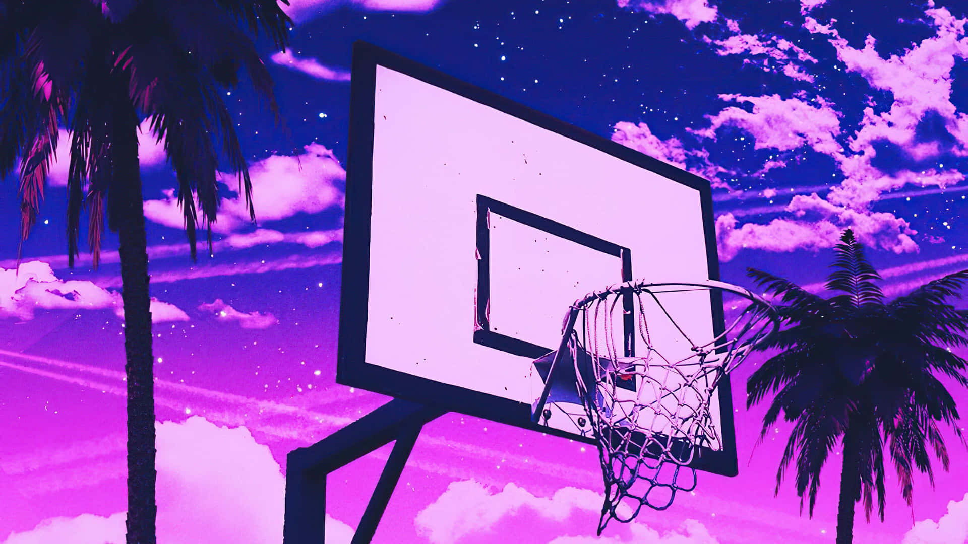 4K Basketbal agtergrond — 4K basketbal Muurpapier