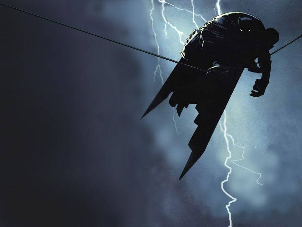 Batman draad weerlig agtergrond