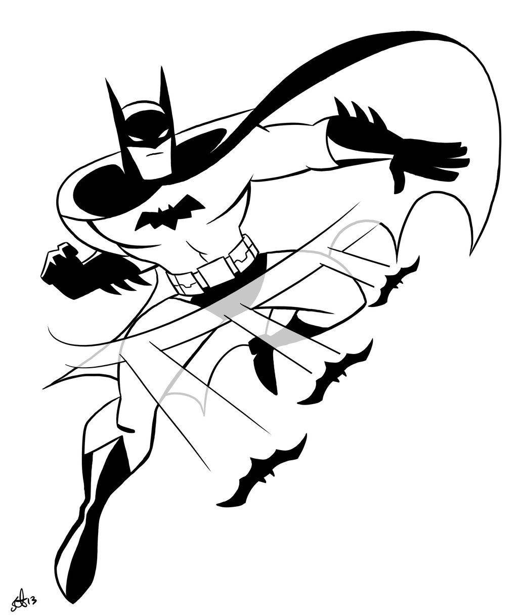 Batman Gooi Boemerang Muurpapier