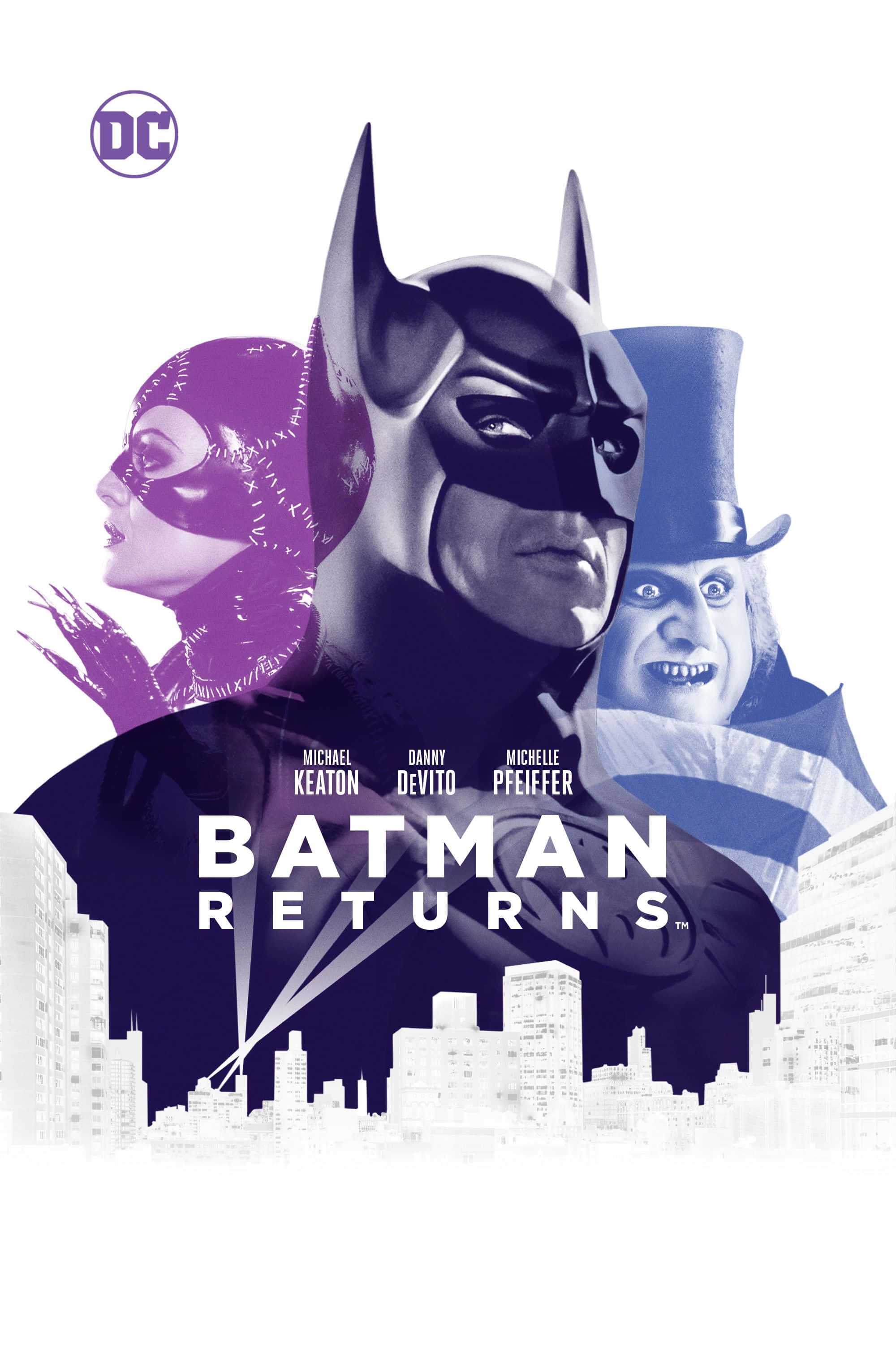 Batman konfronteer die Pikkewyn in 'n opwindende geveg Muurpapier