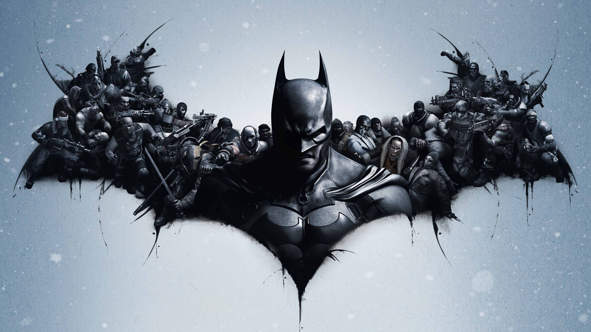 Superheld Batman Kuns Logo agtergrond