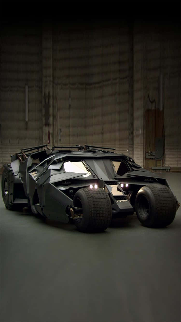 Batman Monster Motor Swaar Pantser Muurpapier