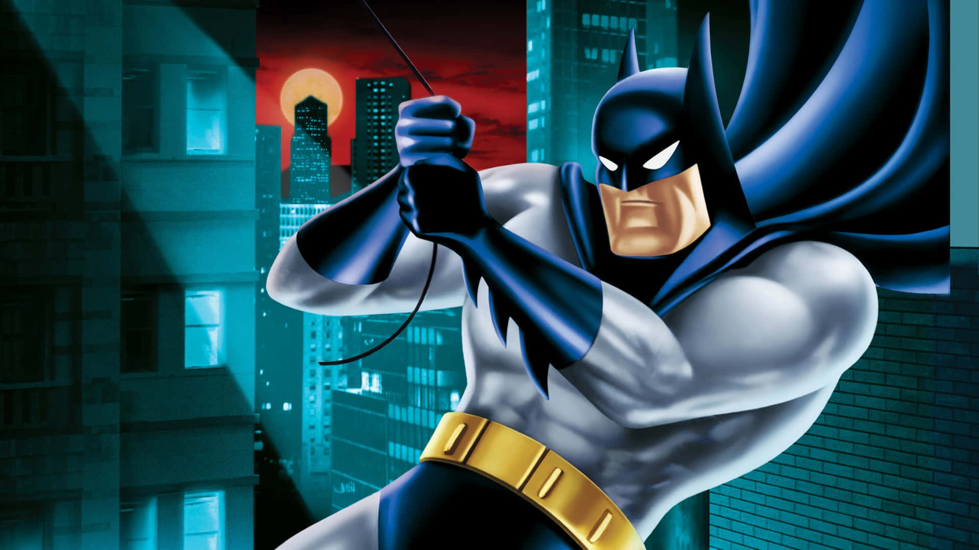 Batman The Animated Series Vashou aan Tou Muurpapier