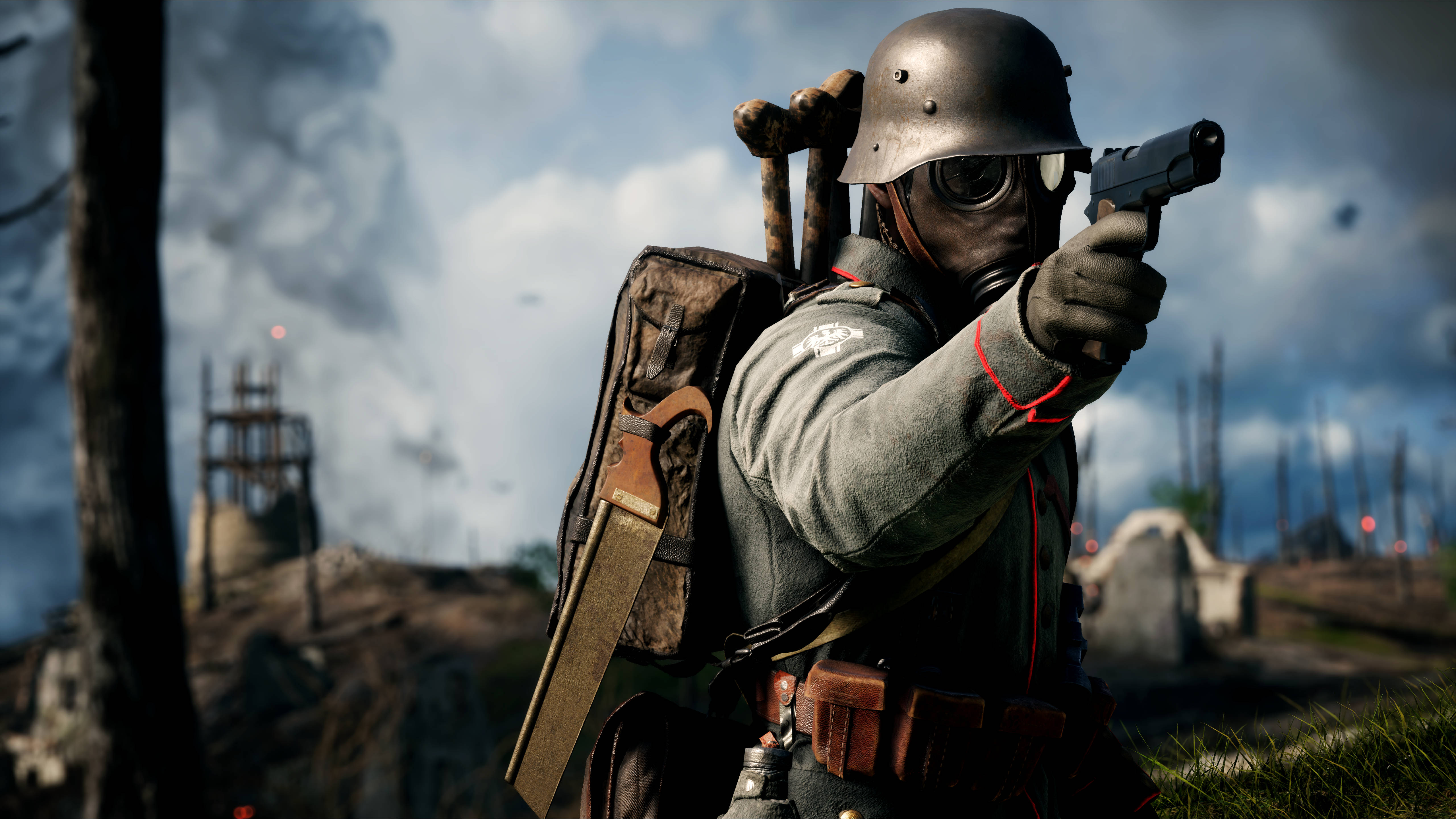 Battlefield 1 4K Speletjies Muurpapier